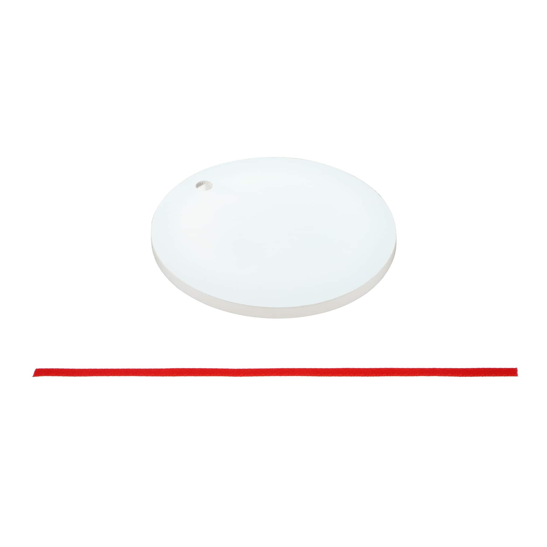 3&#x22; Round Acrylic Sublimation Ornaments, 3ct. by Make Market&#xAE;