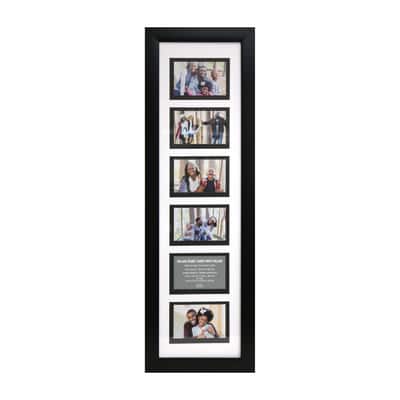 6 Opening 32.5" x 9" Collage Frame with Double Mat by Studio Décor® image