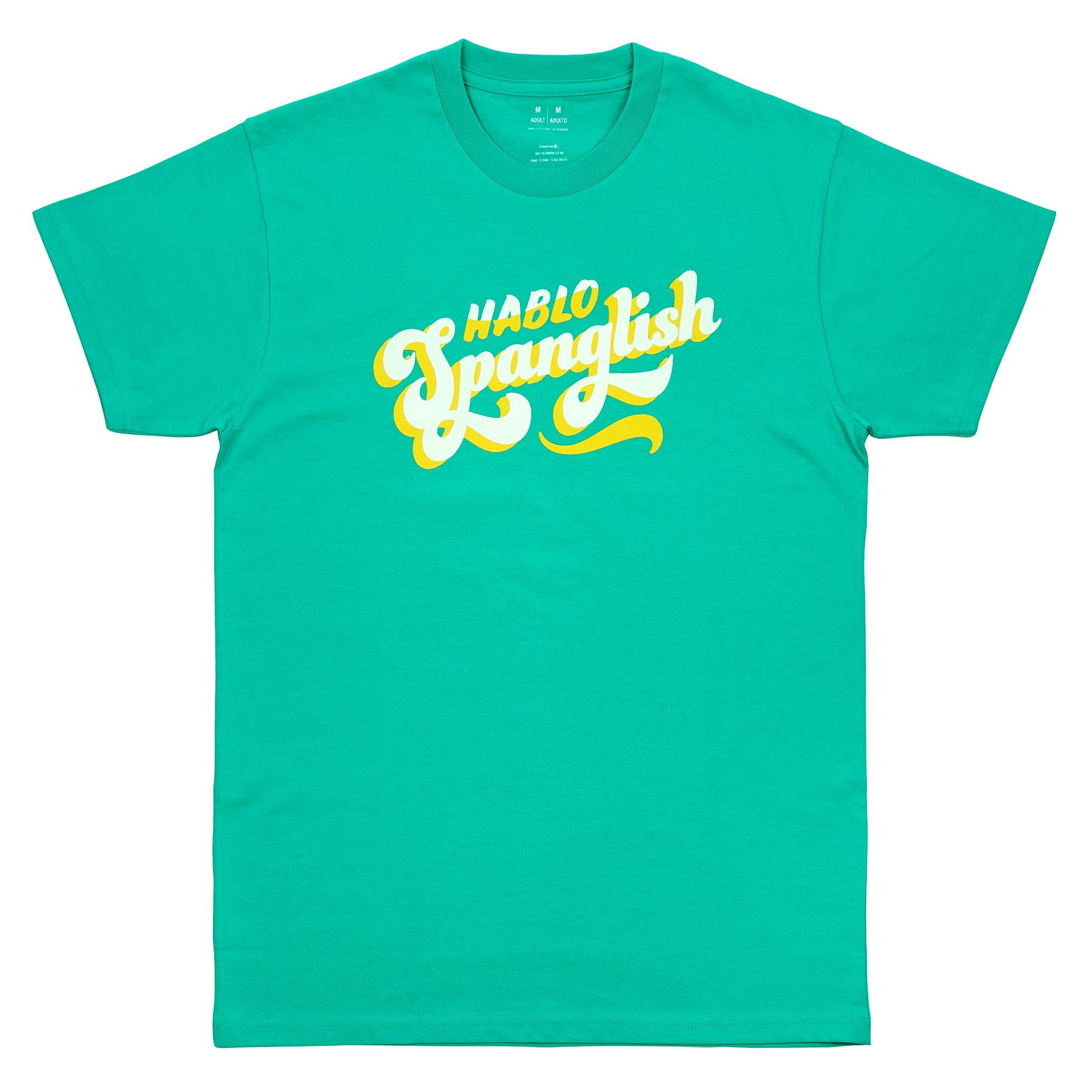 Viva tu Heritage Spanglish Adult Crew Neck T-Shirt by Celebrate It&#x2122;