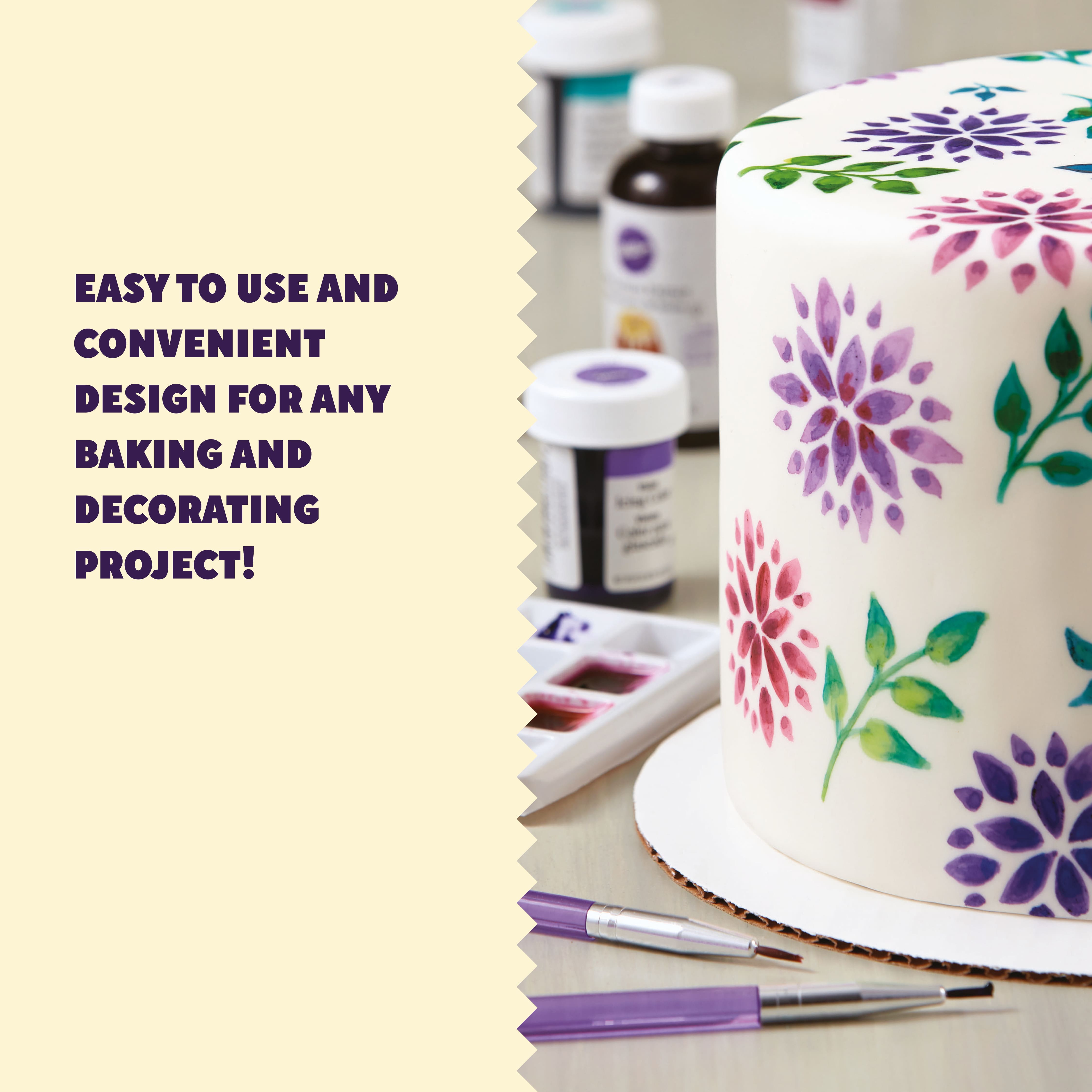 Wilton™ 5-Piece Cake Decorating Brush Set