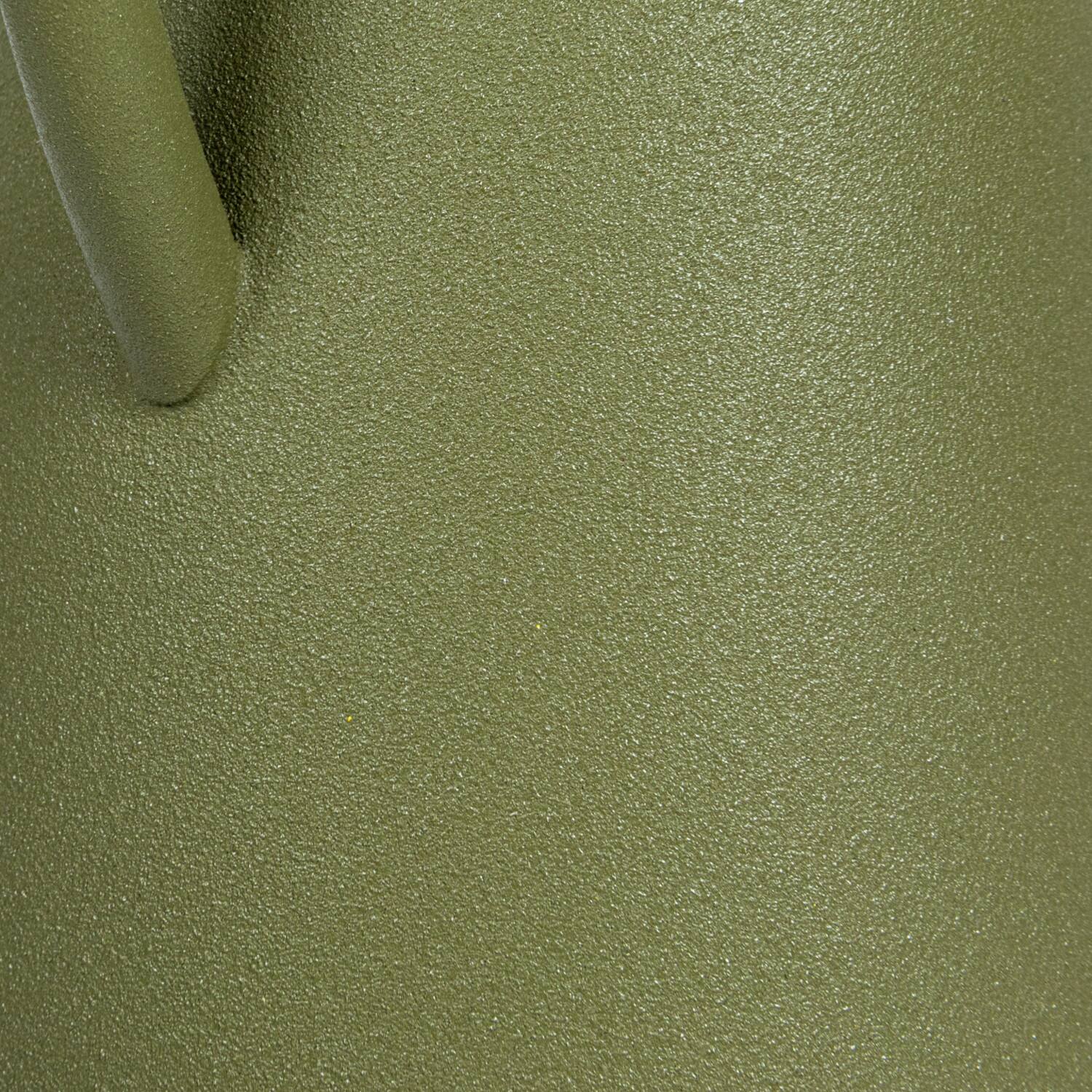 Hello Honey® 11.5" Matte Green Textured Metal Garden Watering Can