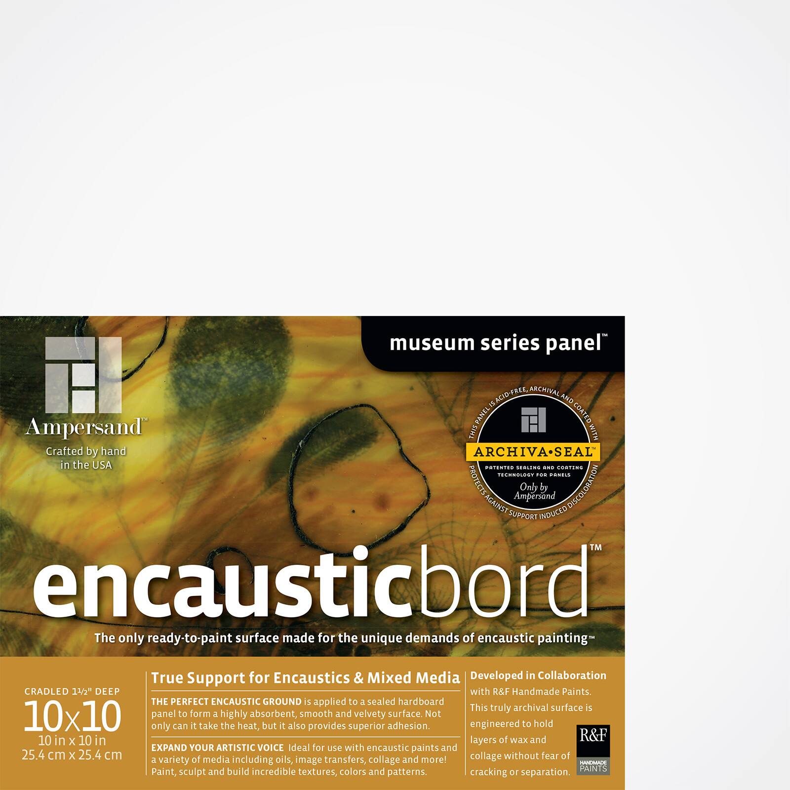 Ampersand™ Encausticbord™ Cradled 1.5" Panel