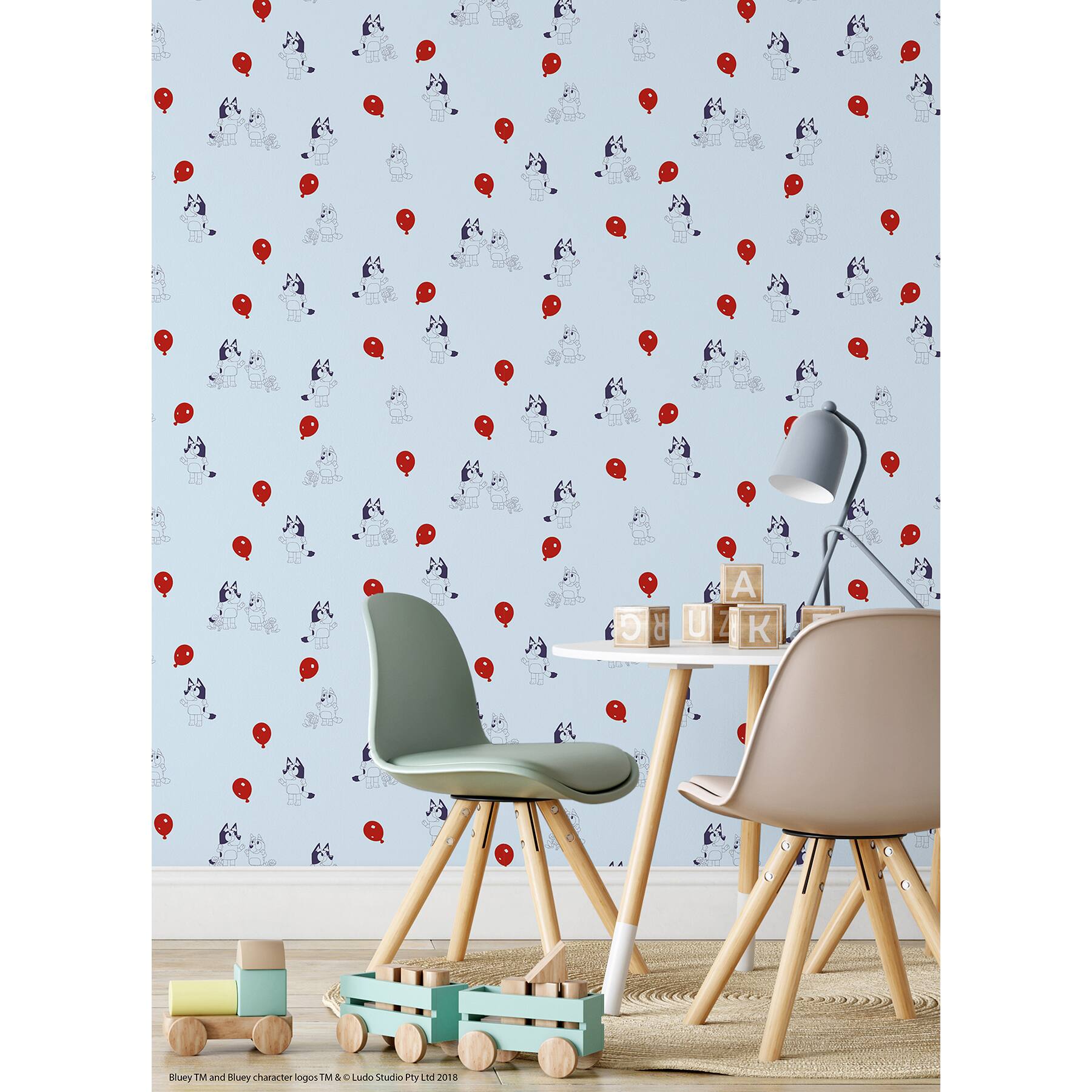 RoomMates Bluey Keepy Uppy Peel & Stick Wallpaper