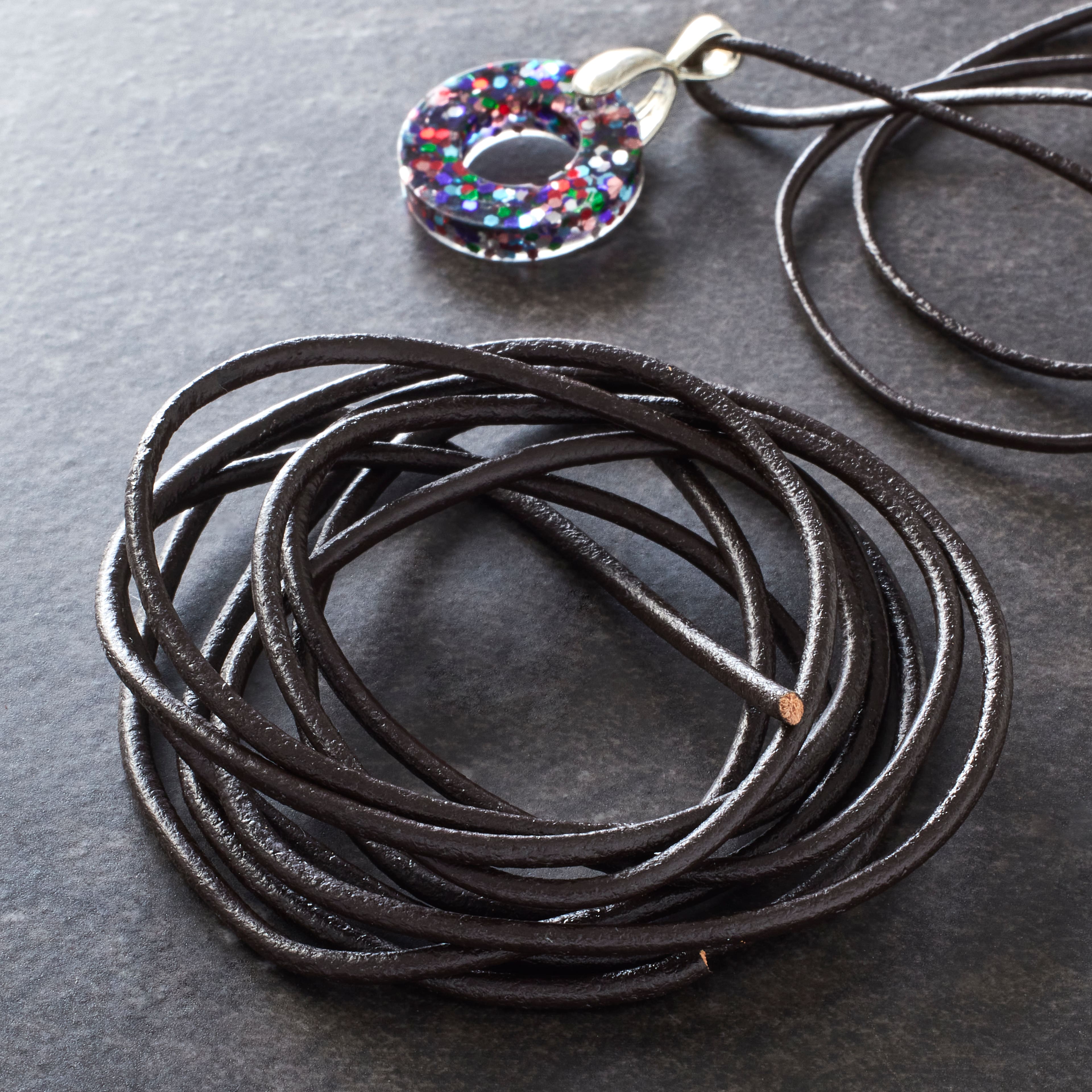 Brown Leather Cording by Bead Landing™