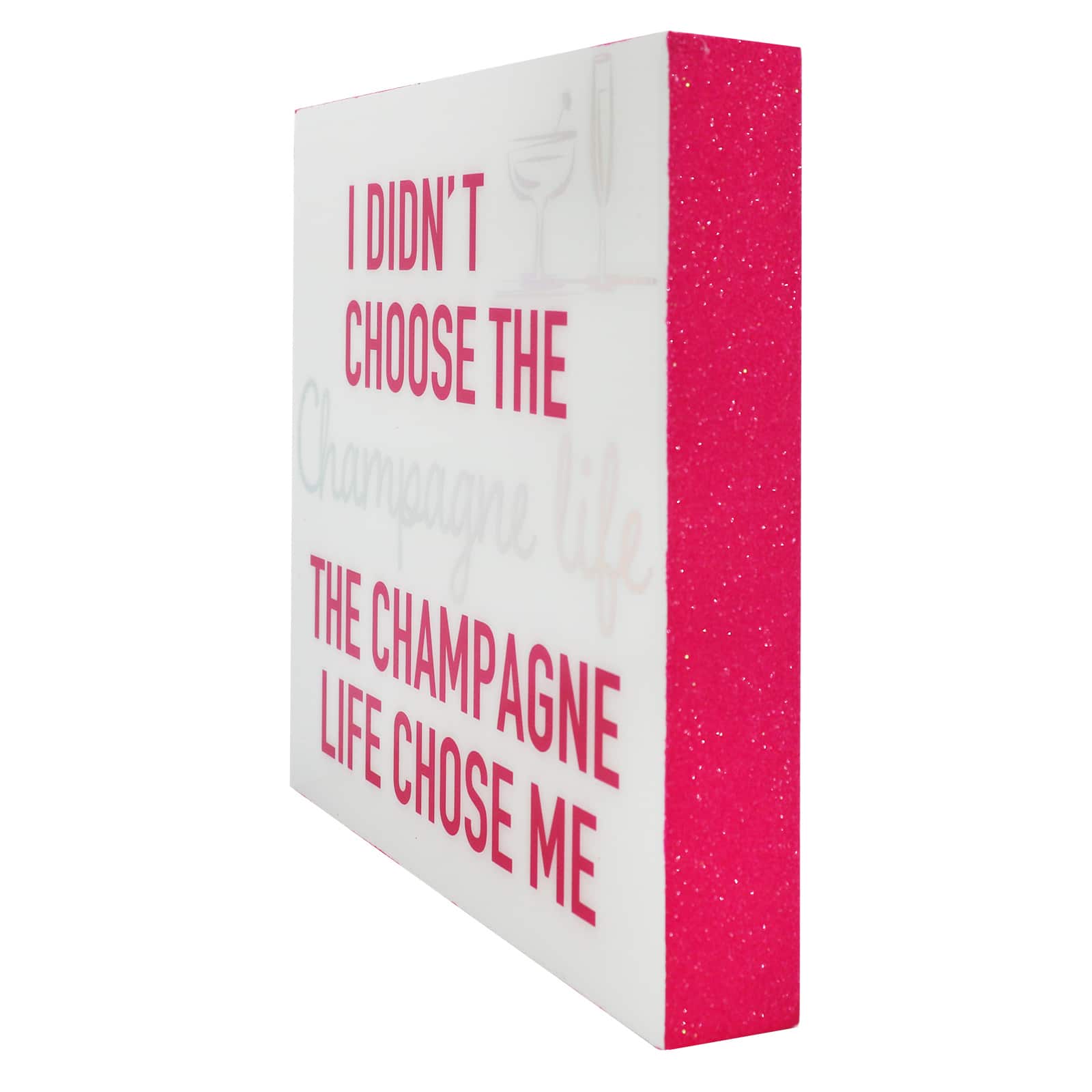 6&#x22; Champagne Life Tabletop D&#xE9;cor by Ashland&#xAE;