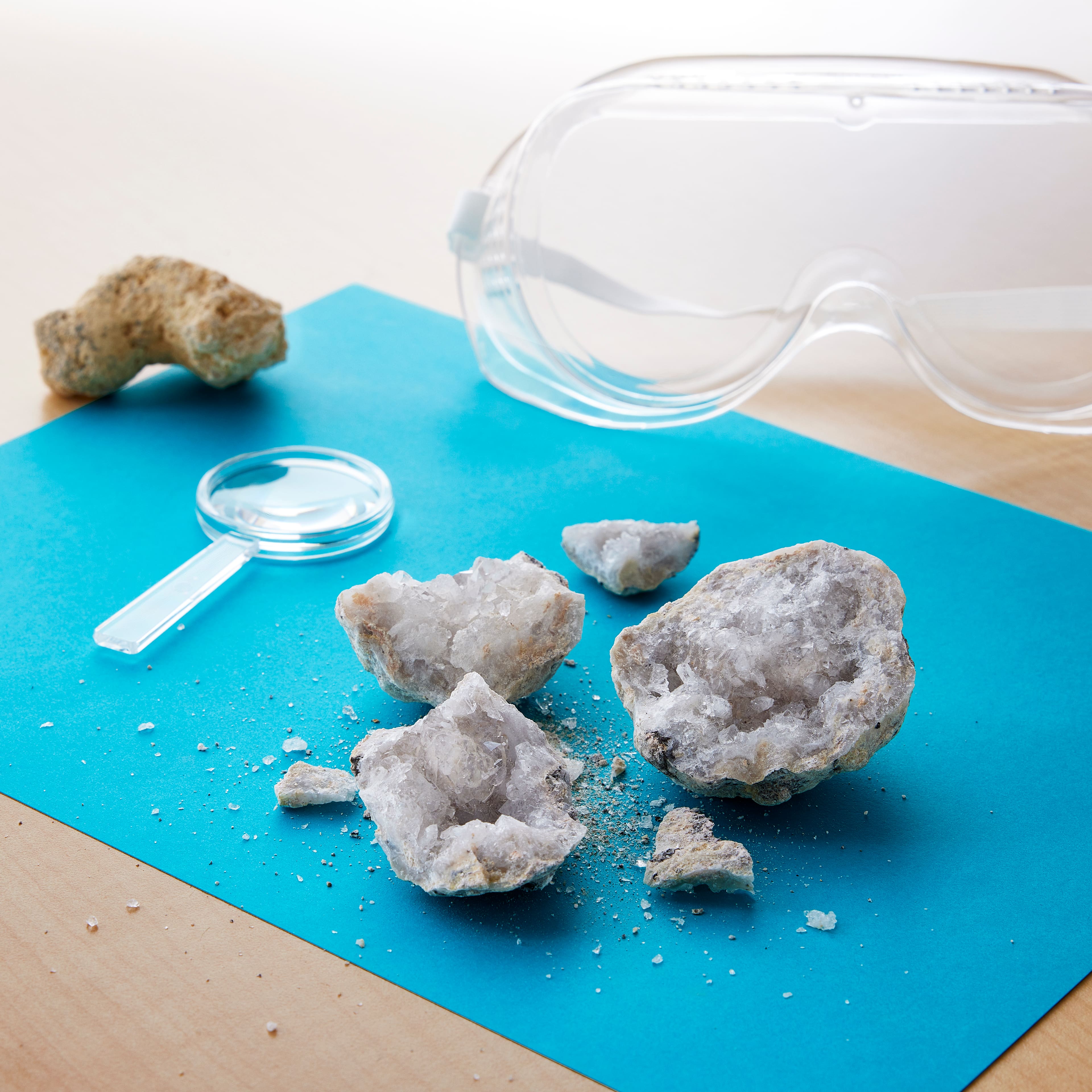 Find the National Geographic© Break Open Geodes Science Kit at