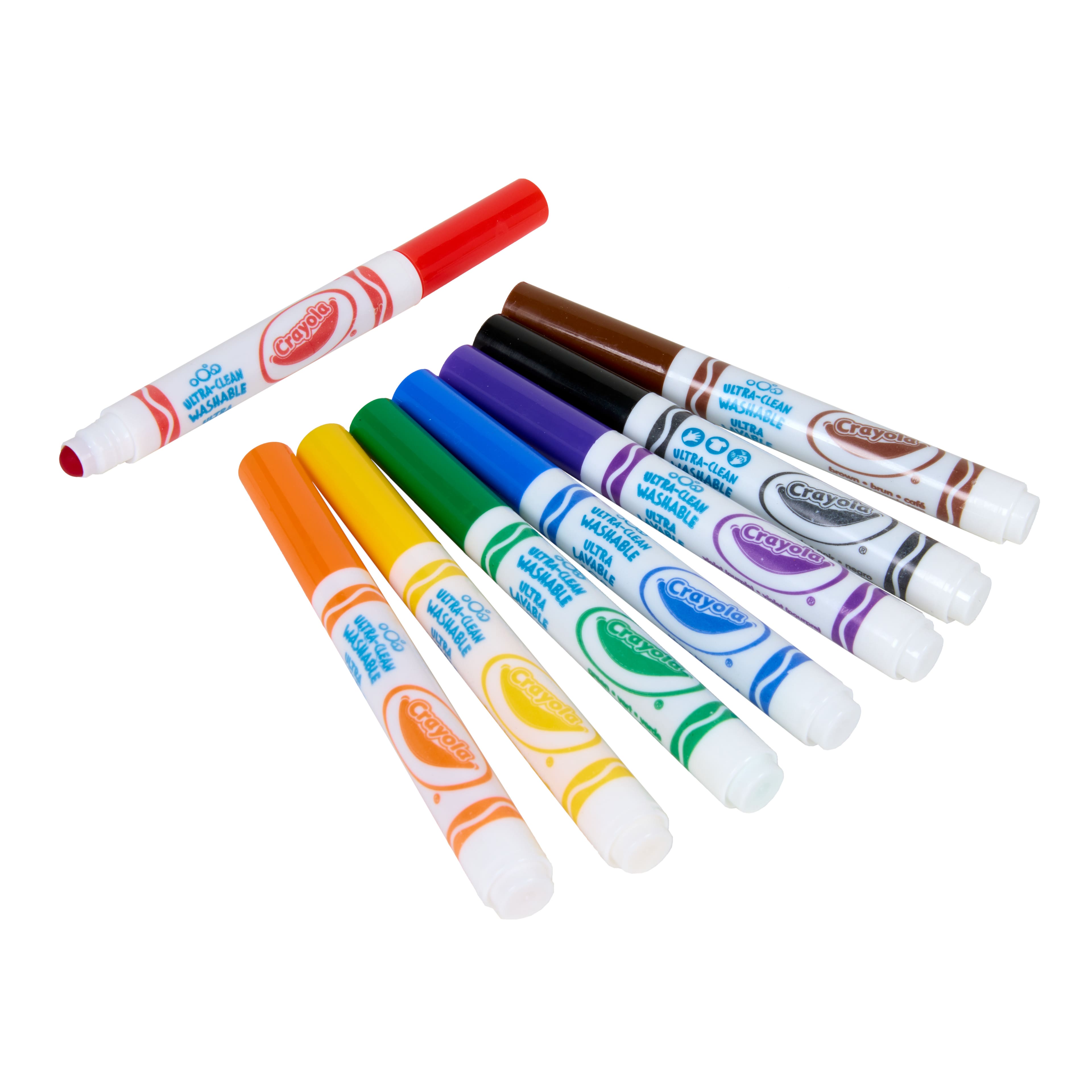 Crayola&#xAE; 8 Color Washable Toddler Markers
