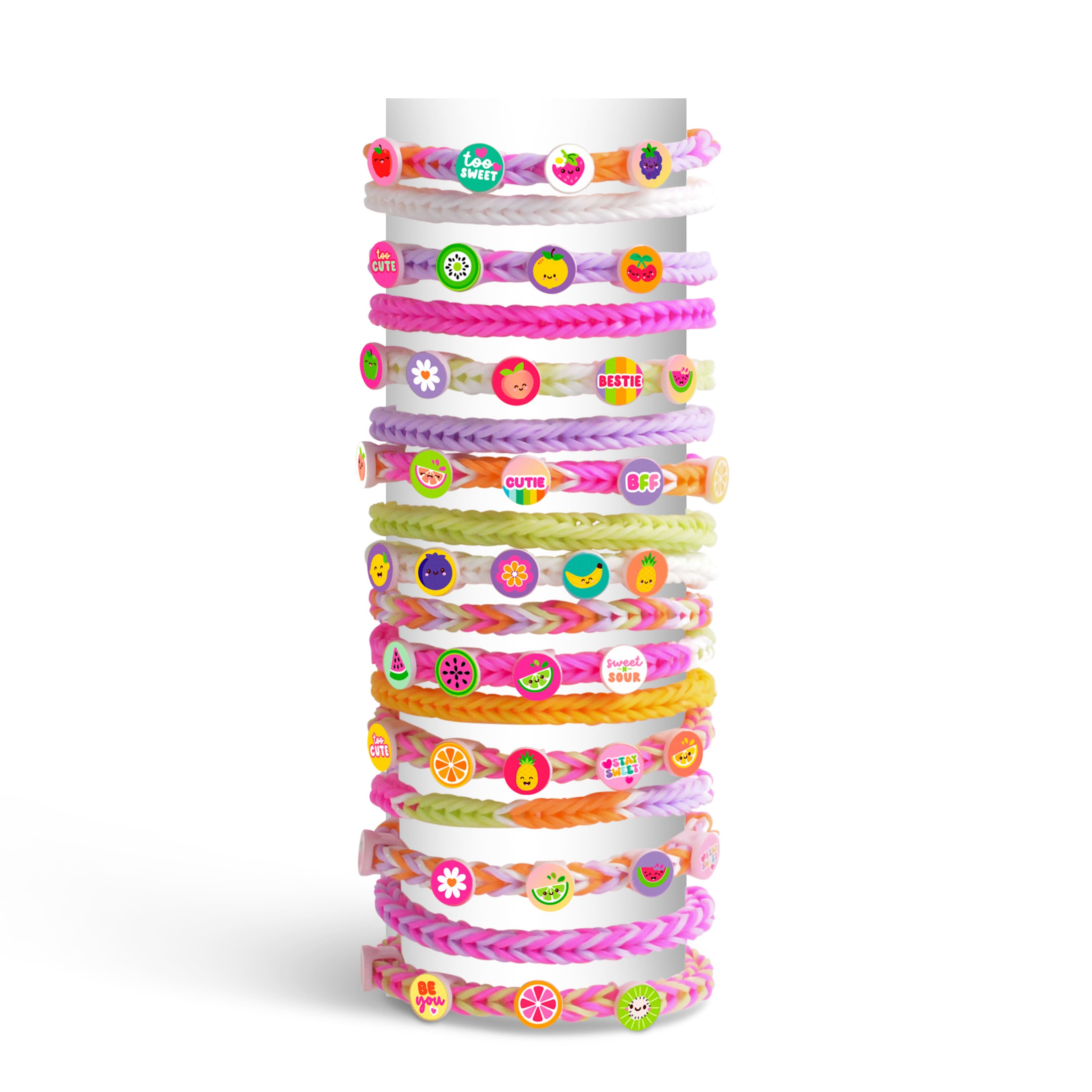 Rainbow Loom&#xAE; Beadmoji&#x2122; Fruity Cutie&#x2122; Bead Bracelet Kit