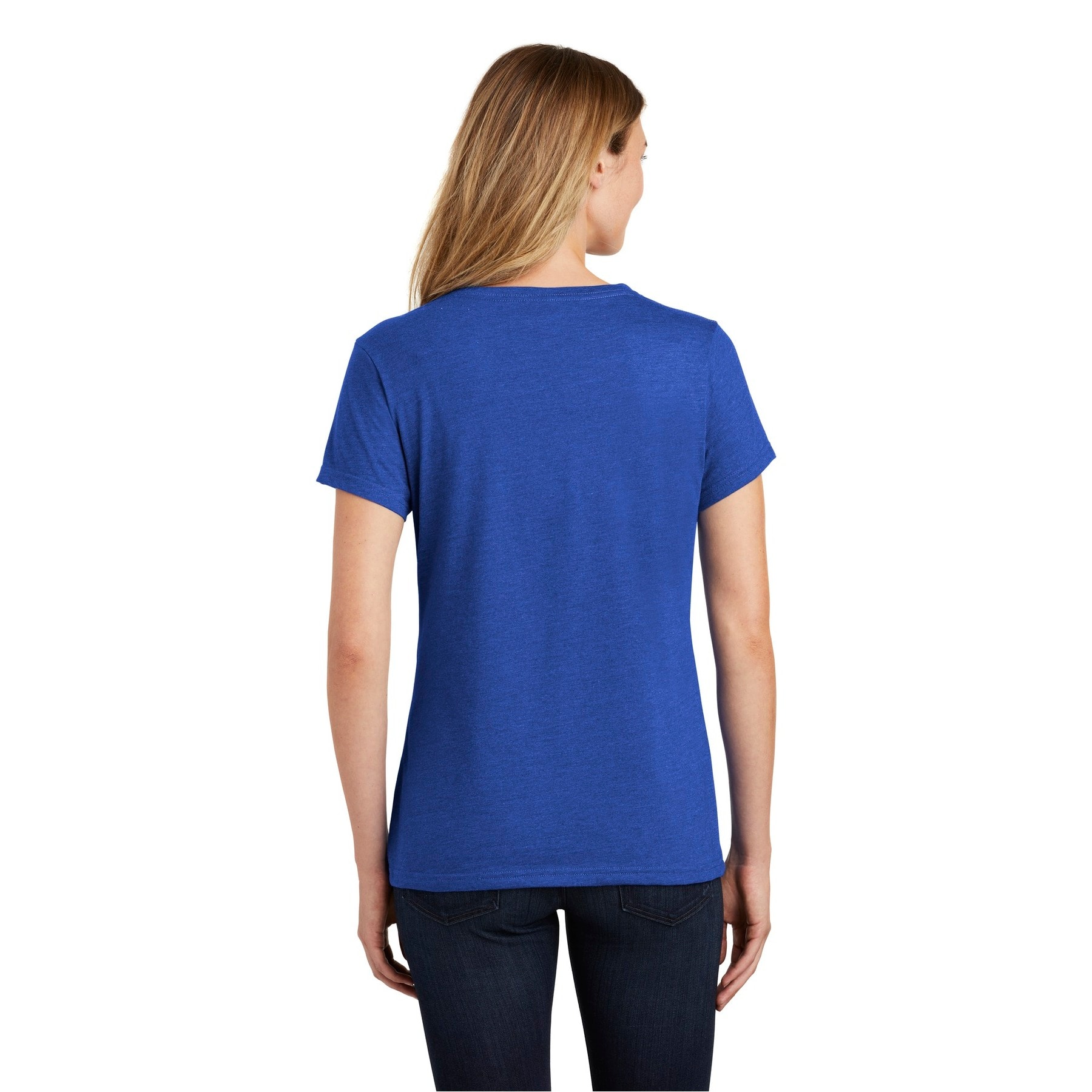 Port & Company® Fan Favorite™ Blend Ladies V-Neck T-Shirt