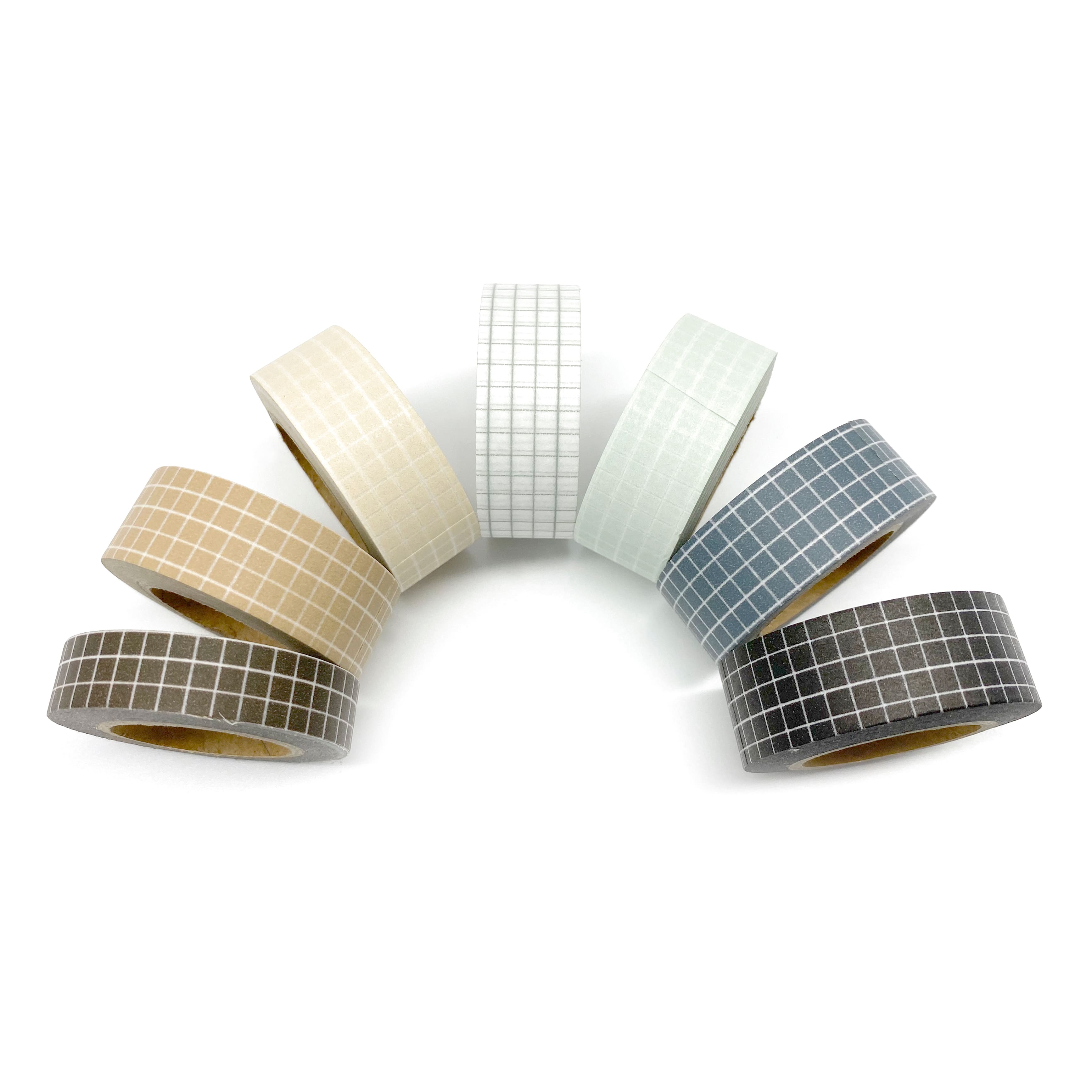12 Packs: 7 ct. (84 total) Grid Line Crafting Washi Tape by Recollections™