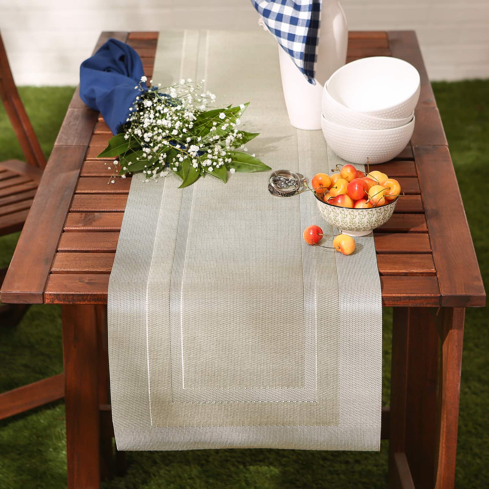 DII® 72" Doubleframe Table Runner Table Runners Michaels