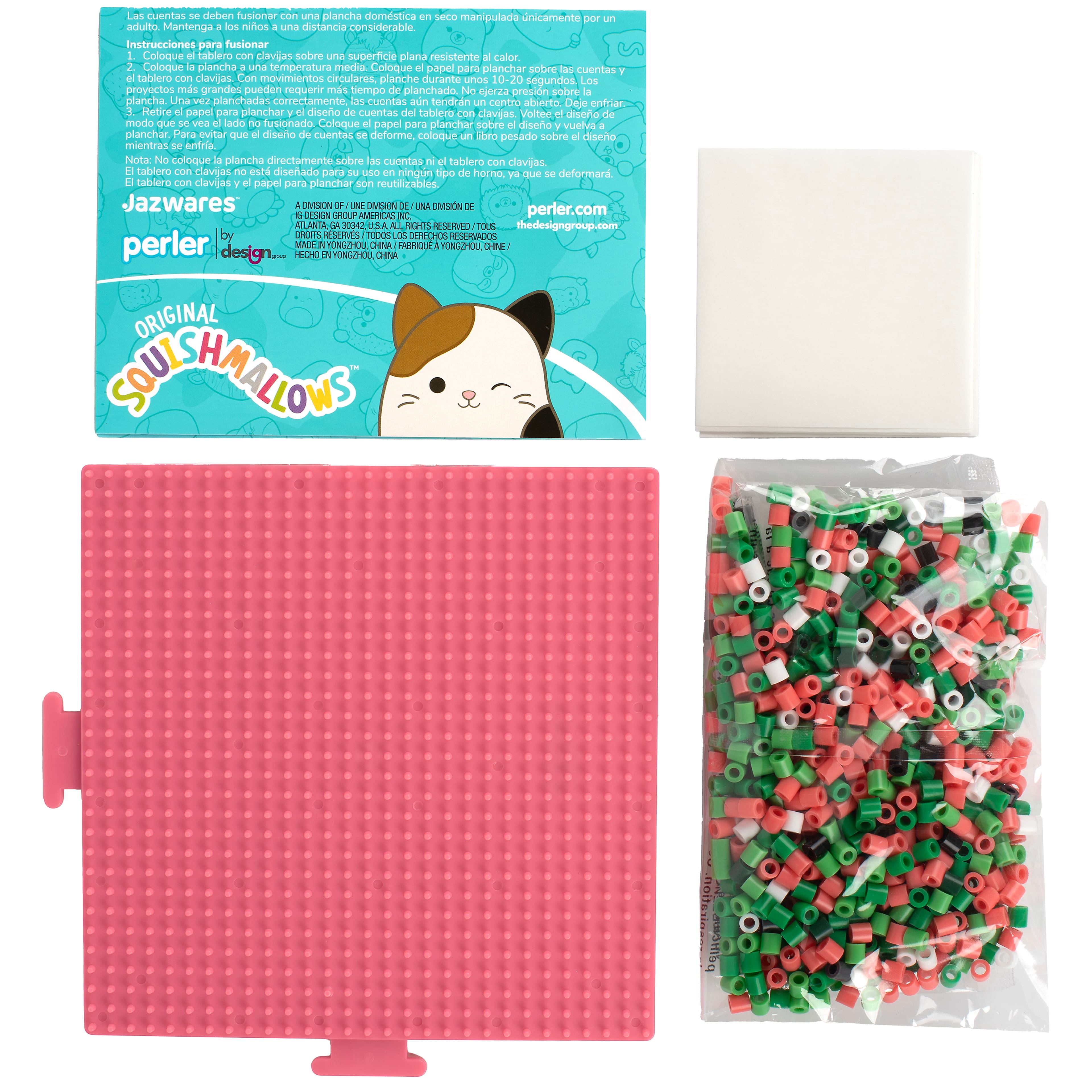 Perler&#x2122; Squishmallows&#x2122; Wanda Fused Bead Kit