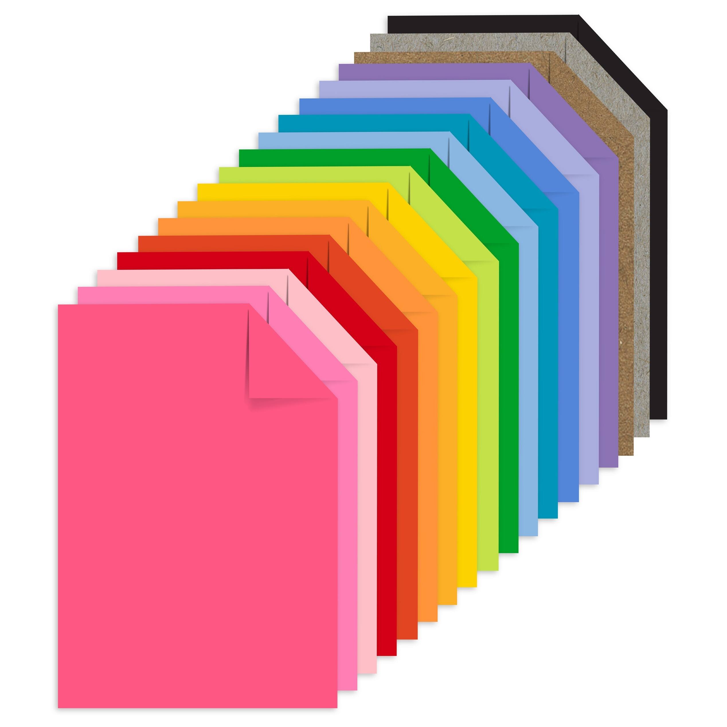 Neenah Astrodesigns Cardstock Pack 4.5&#x22;X6.5&#x22; 72/Pkg-18 Bold &#x26; Vivid Colors