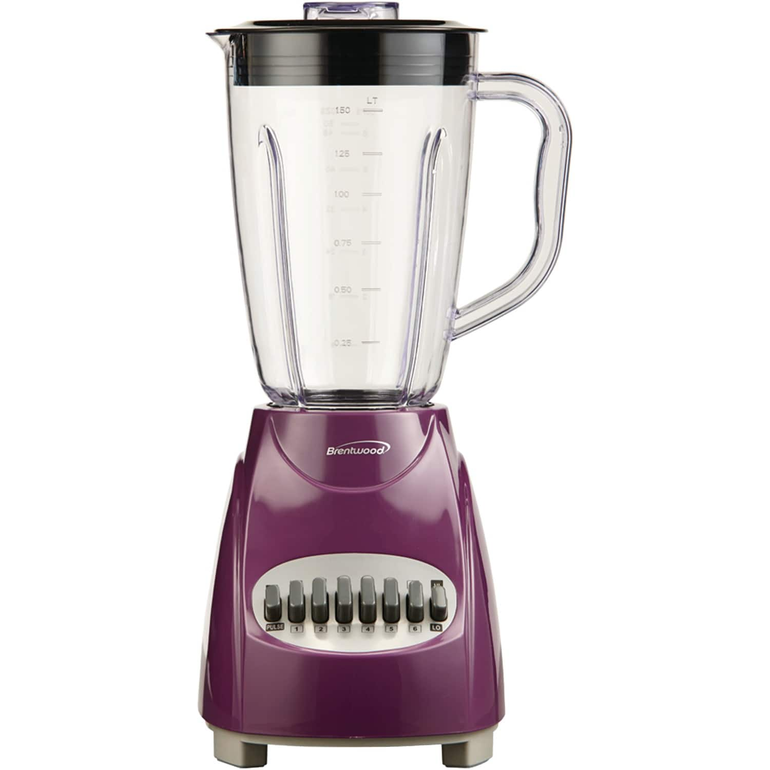 Brentwood 50oz. Pulse Electric Blender With Plastic Jar