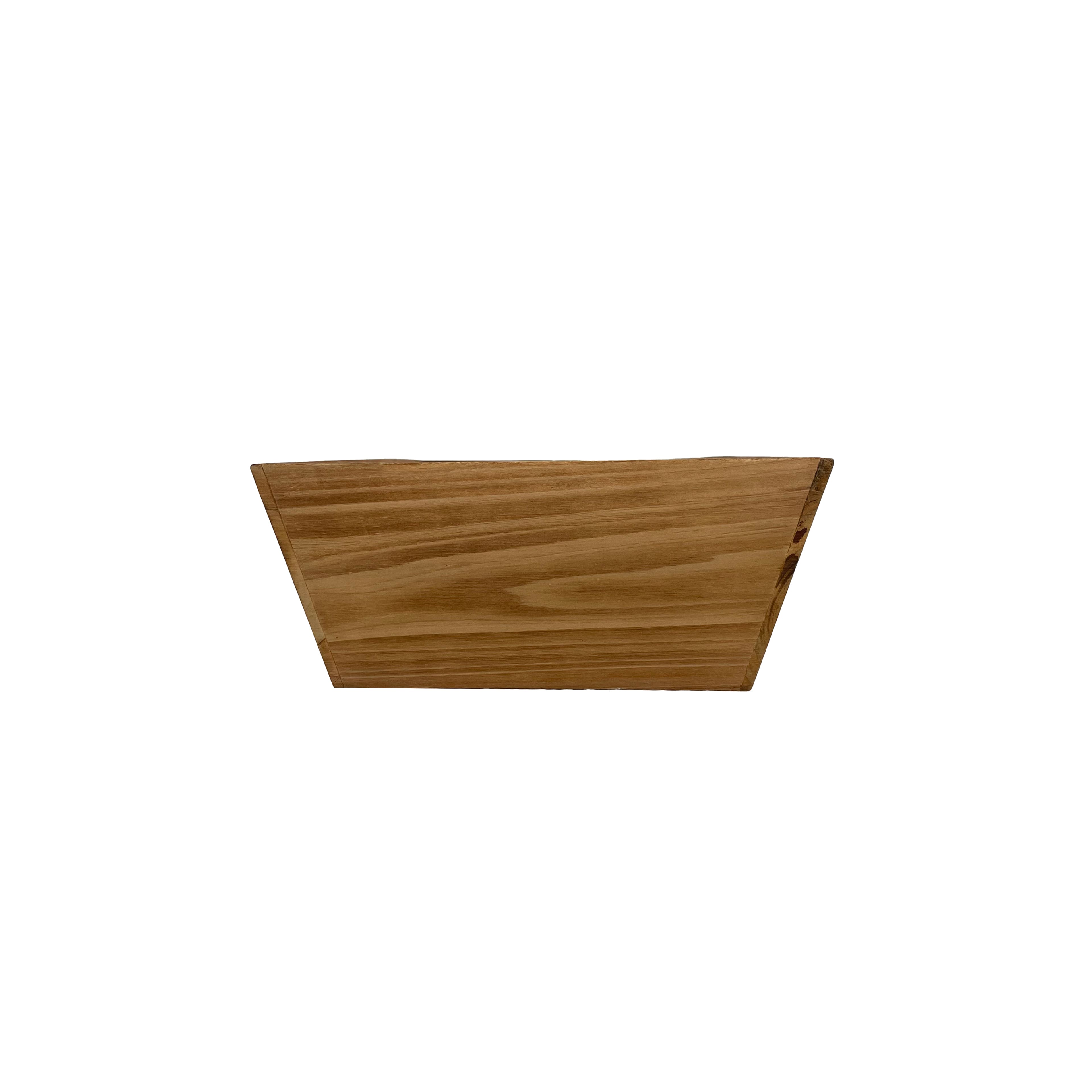15.5" Natural Brown Wood Tray by Ashland®