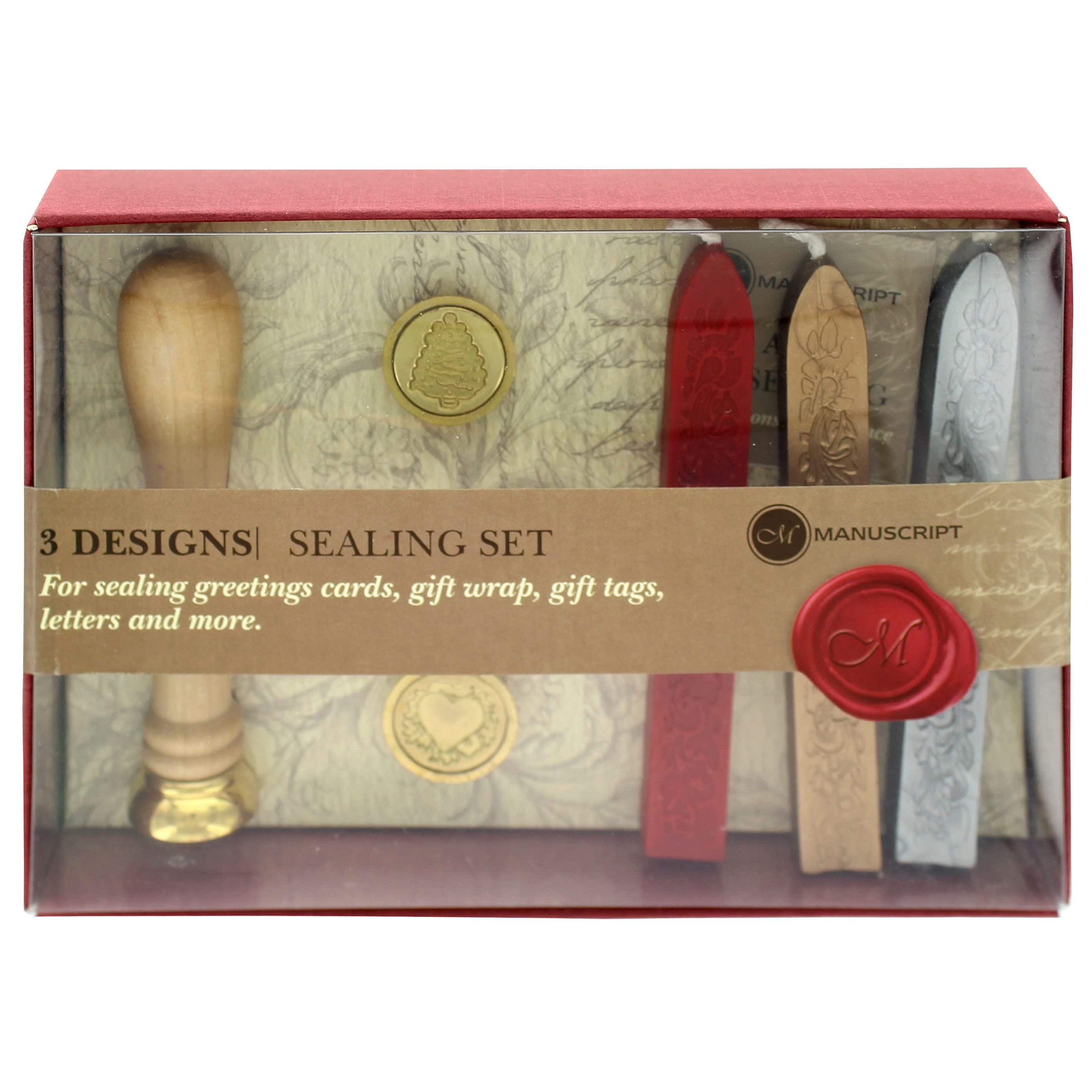 Manuscript 3 Design Wax Sealing Set