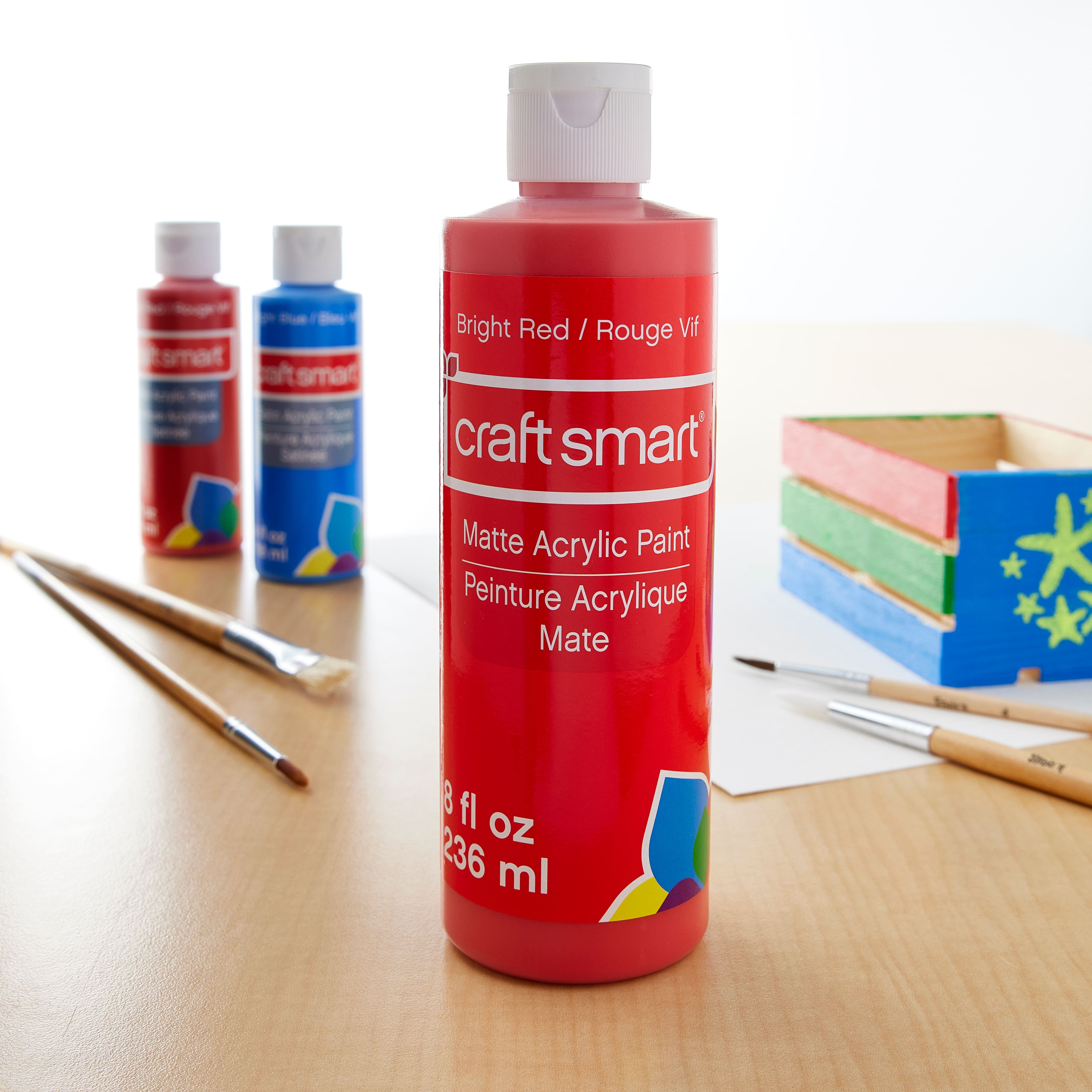 8 Pack: 8oz. Acrylic Paint by Craft Smart&#xAE;