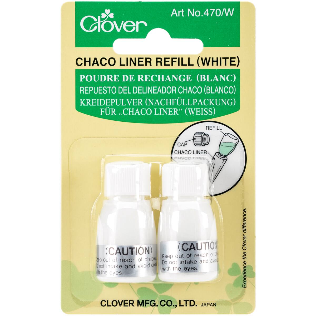 Clover Chaco Liner Refill, 2ct.