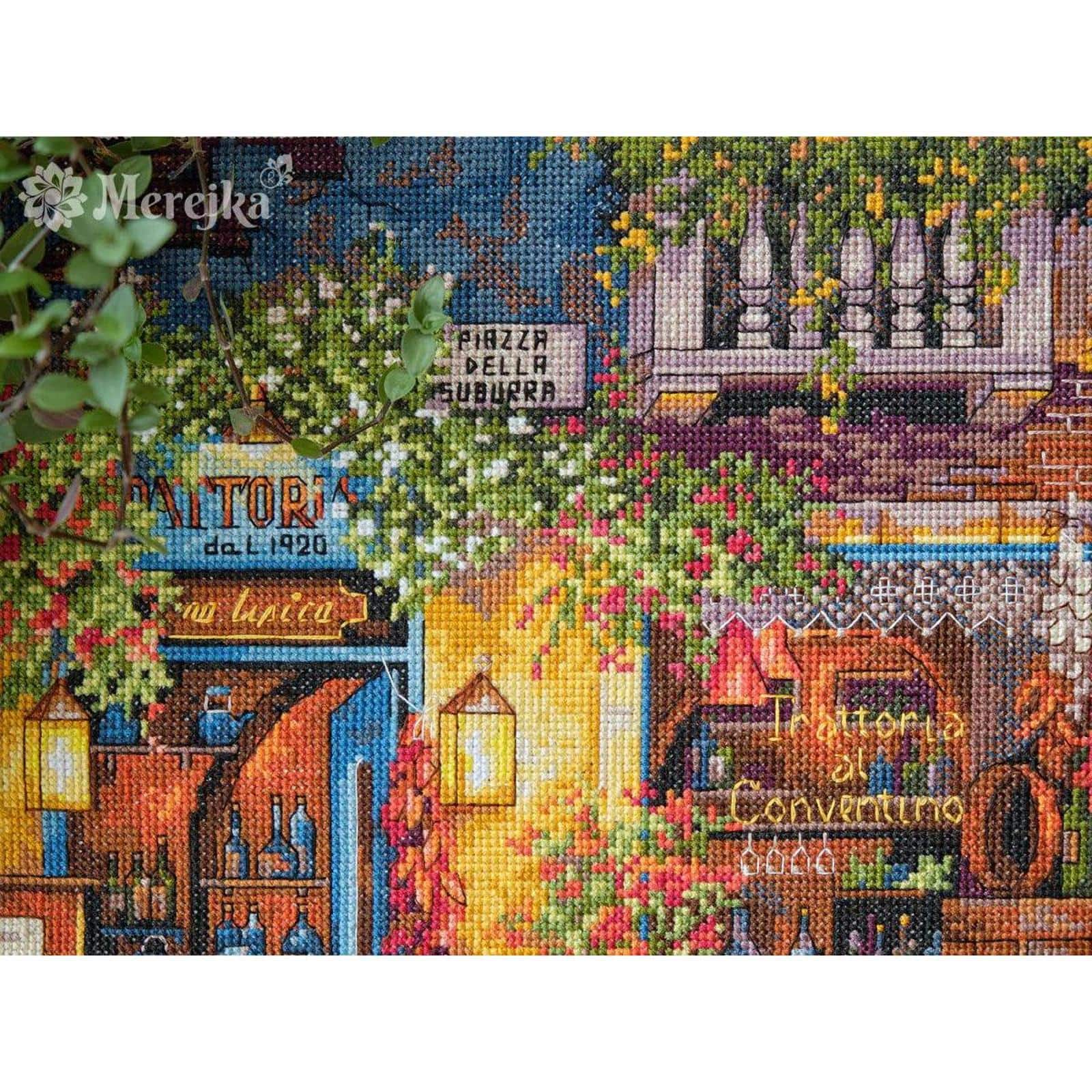 Merejka Our Special Place in Venice Counted Cross Stitch Kit