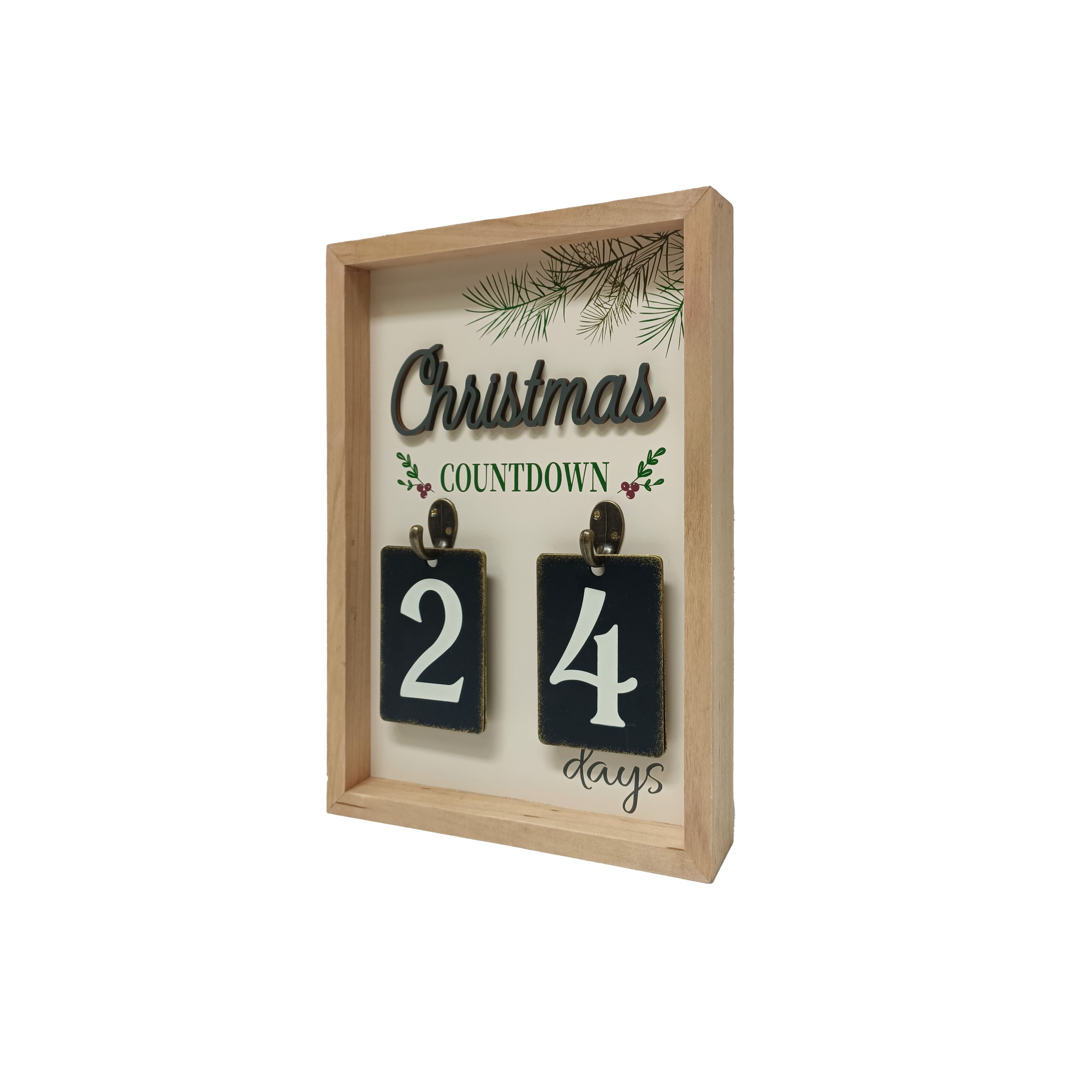 13.3&#x22; Christmas Countdown Wall Sign by Ashland&#xAE;