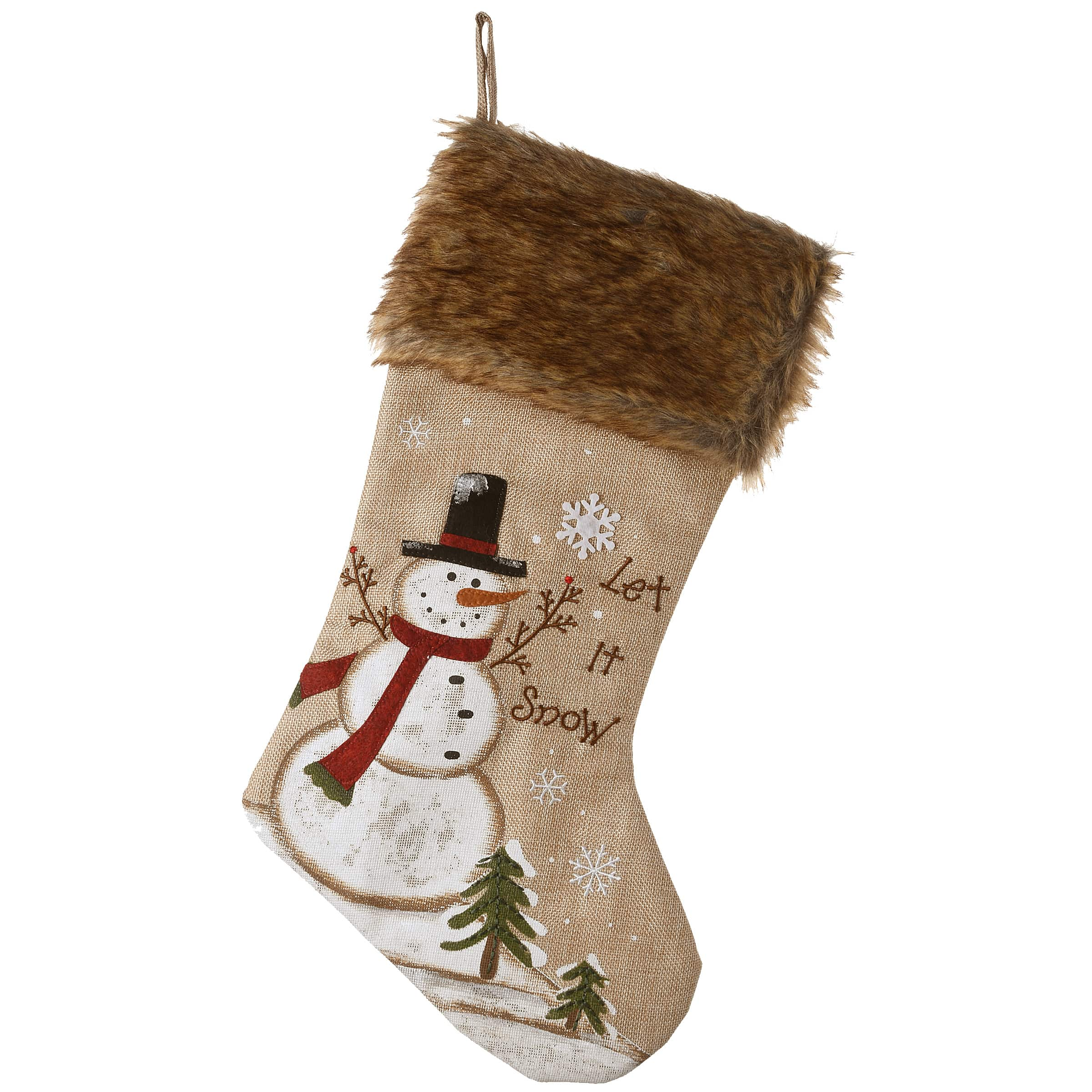 snowman stocking hat