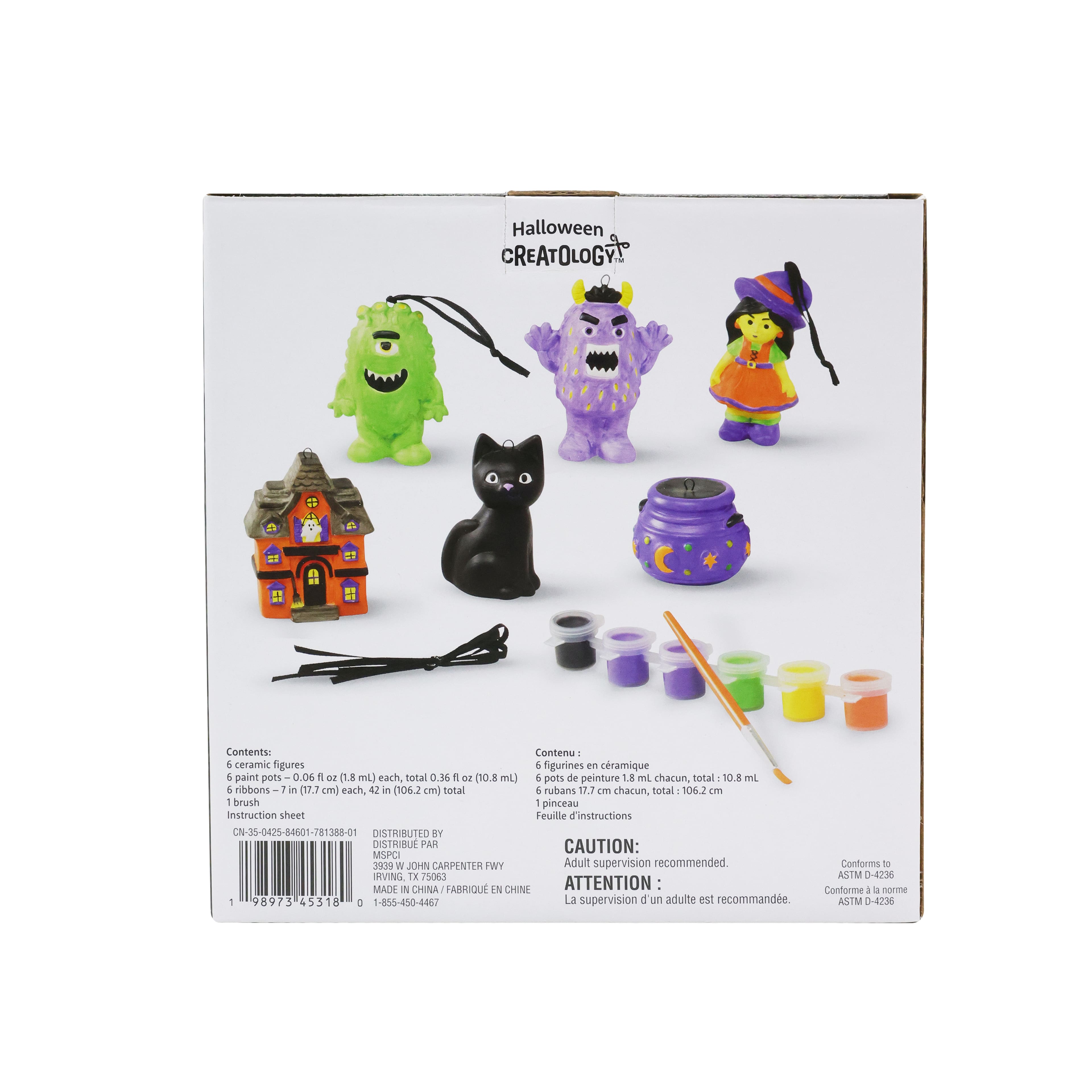 3D Halloween Character Ceramic Ornament Kit by Creatology™