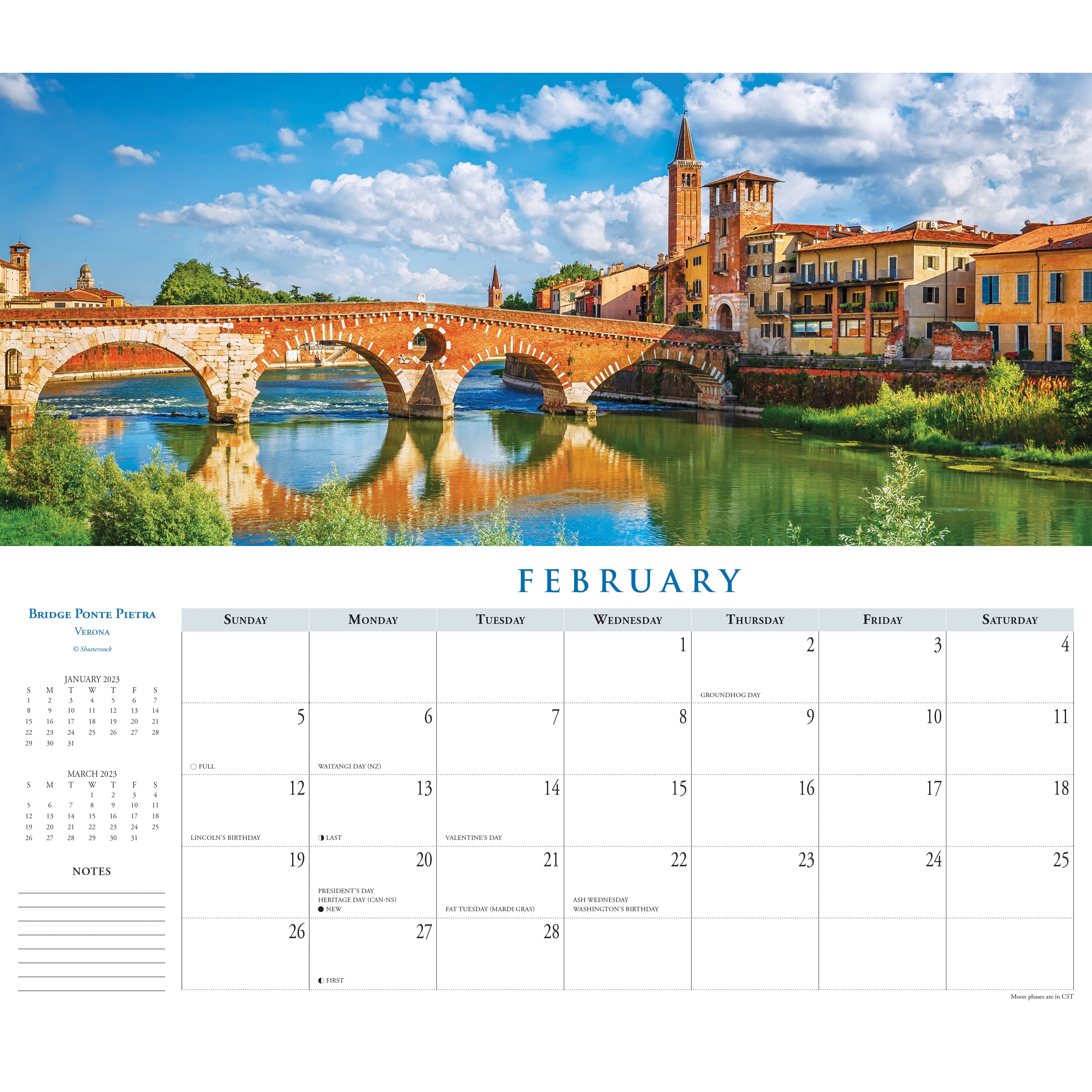 2023 Italy Panoramic Wall Calendar Wall Calendars Michaels