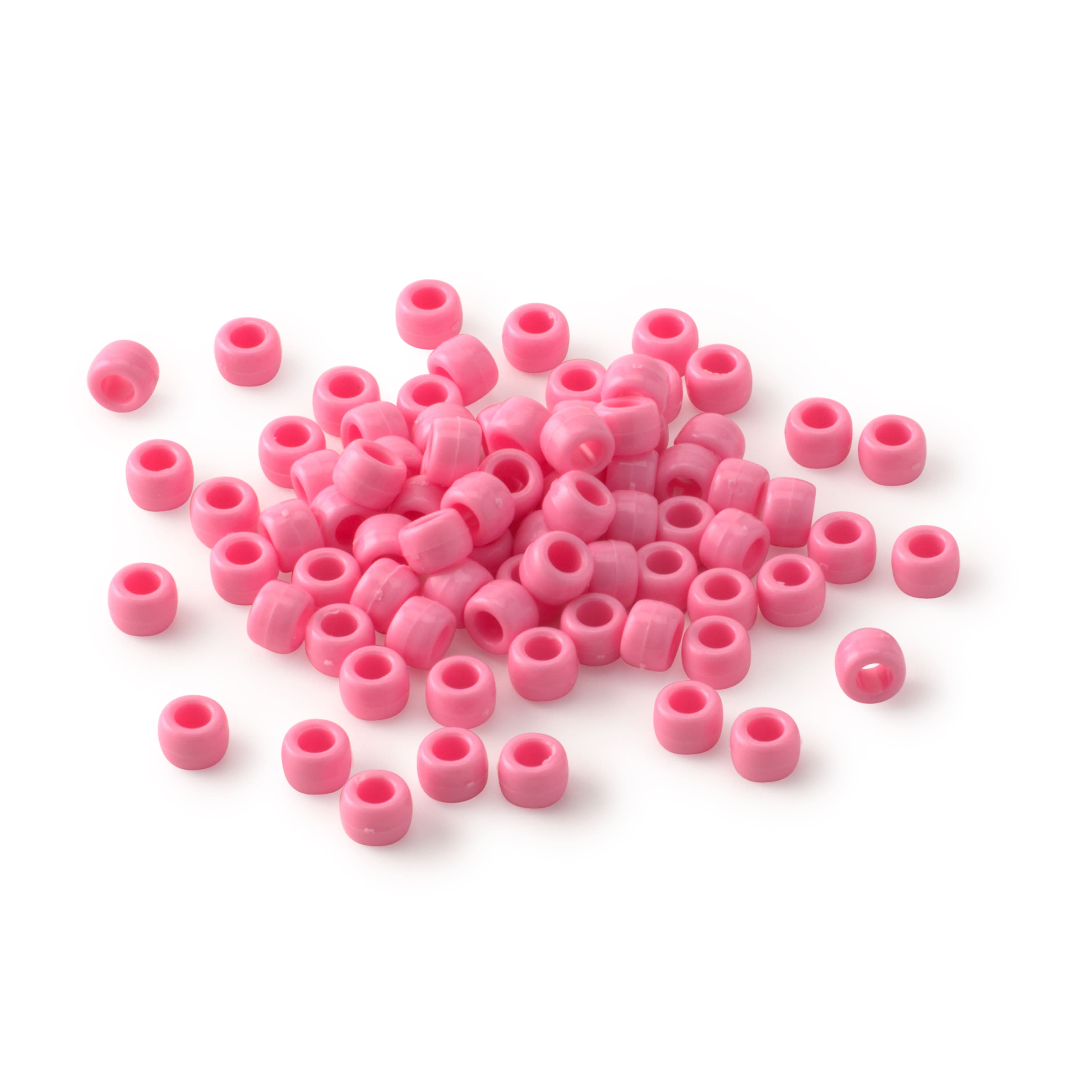 Opaque Pony Beads by Creatology™, 6mm x 9mm