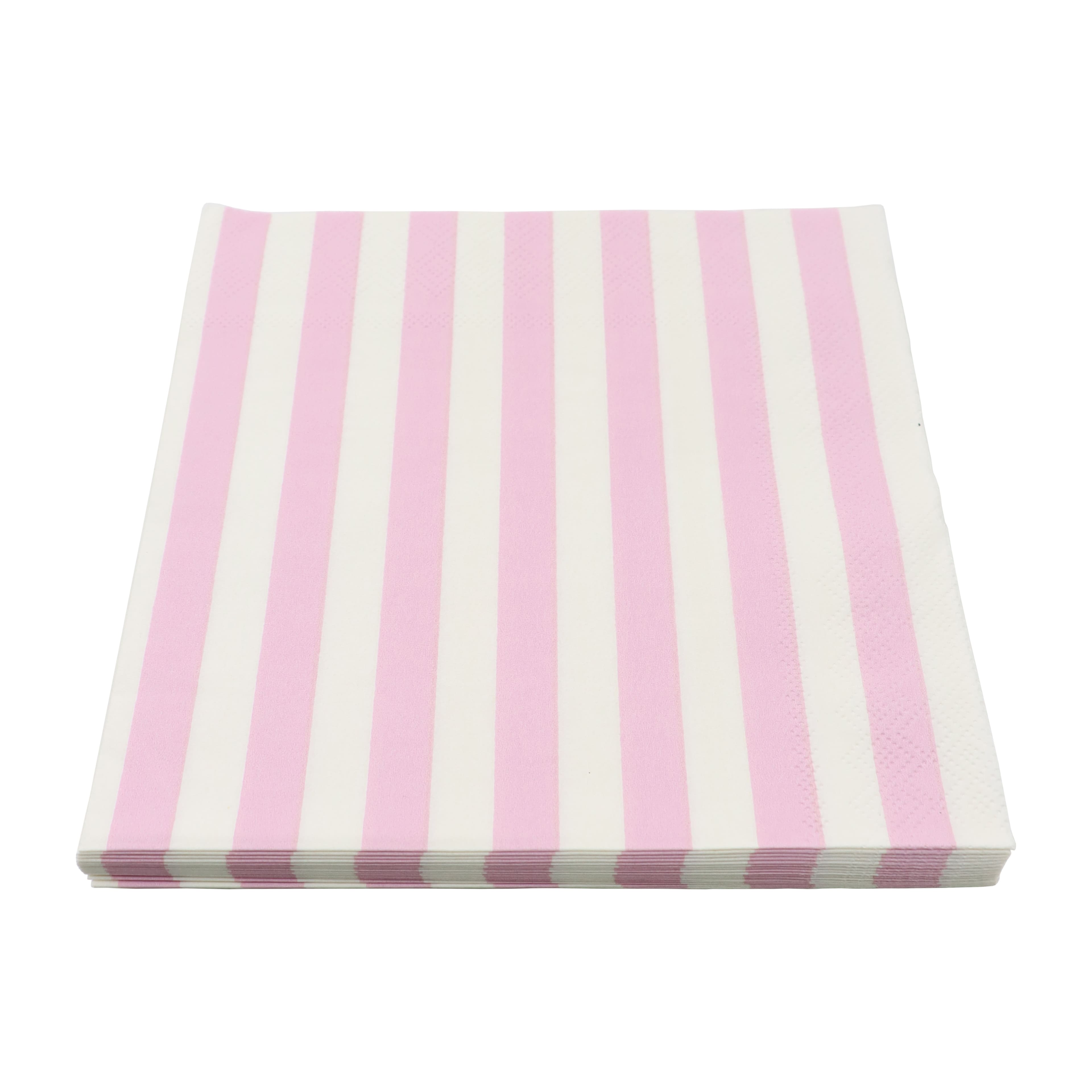 Pink & White Stripes Lunch Napkins, 20ct. by Celebrate It™