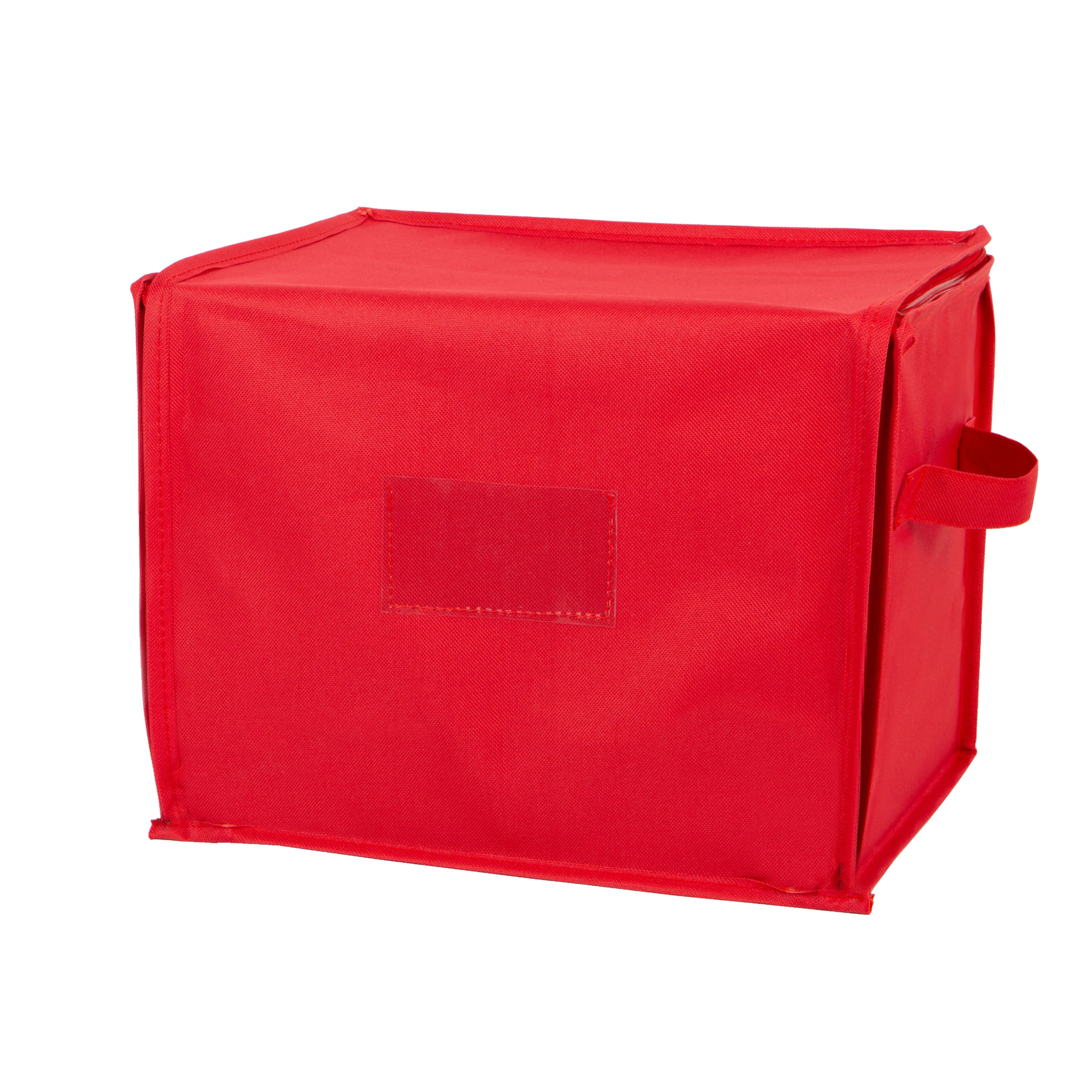 Simplify Red Stackable Christmas Tree Light Organizer Box