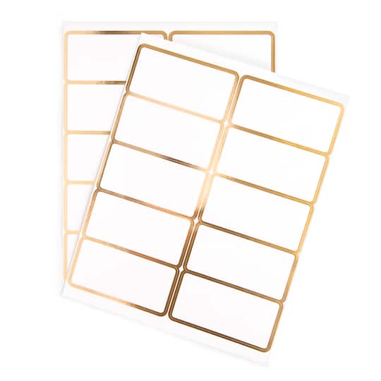 Gold Shipping Label Stickers by Recollections™ Michaels Gold Shipping Label Stickers by Recollections™ Michaels
