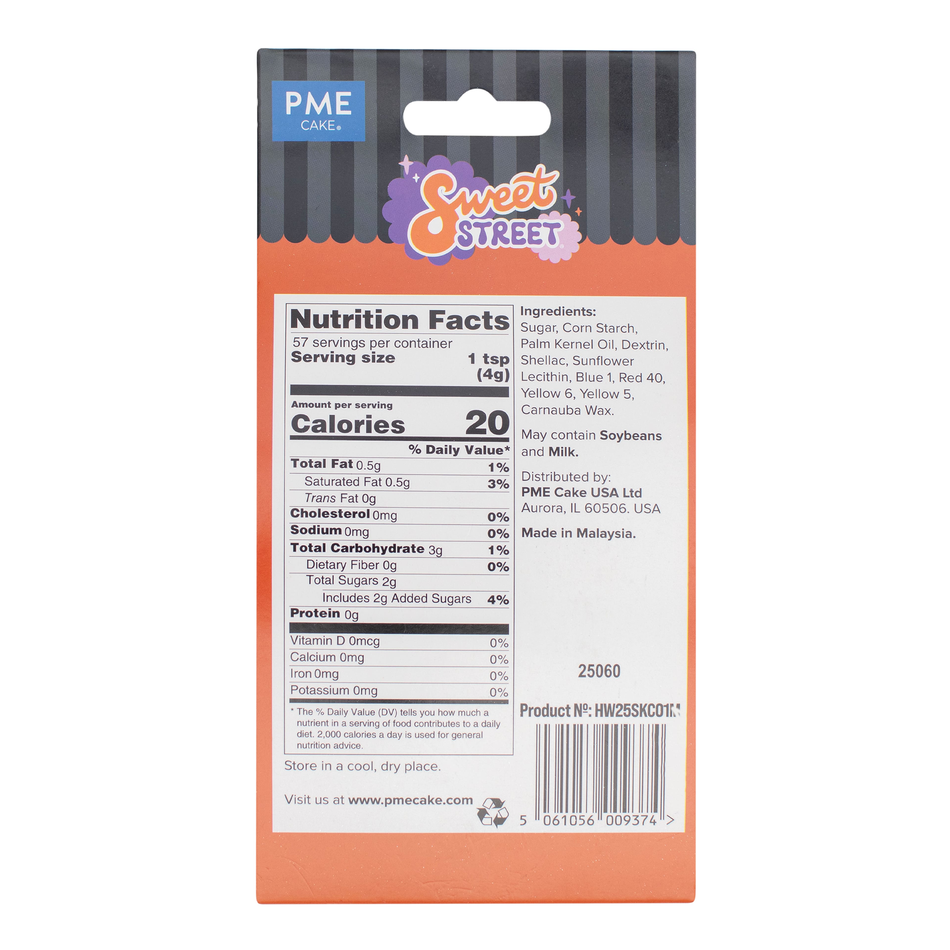 PME Cake Sweet Street® 8oz. Spooky Season Sprinkle Mix