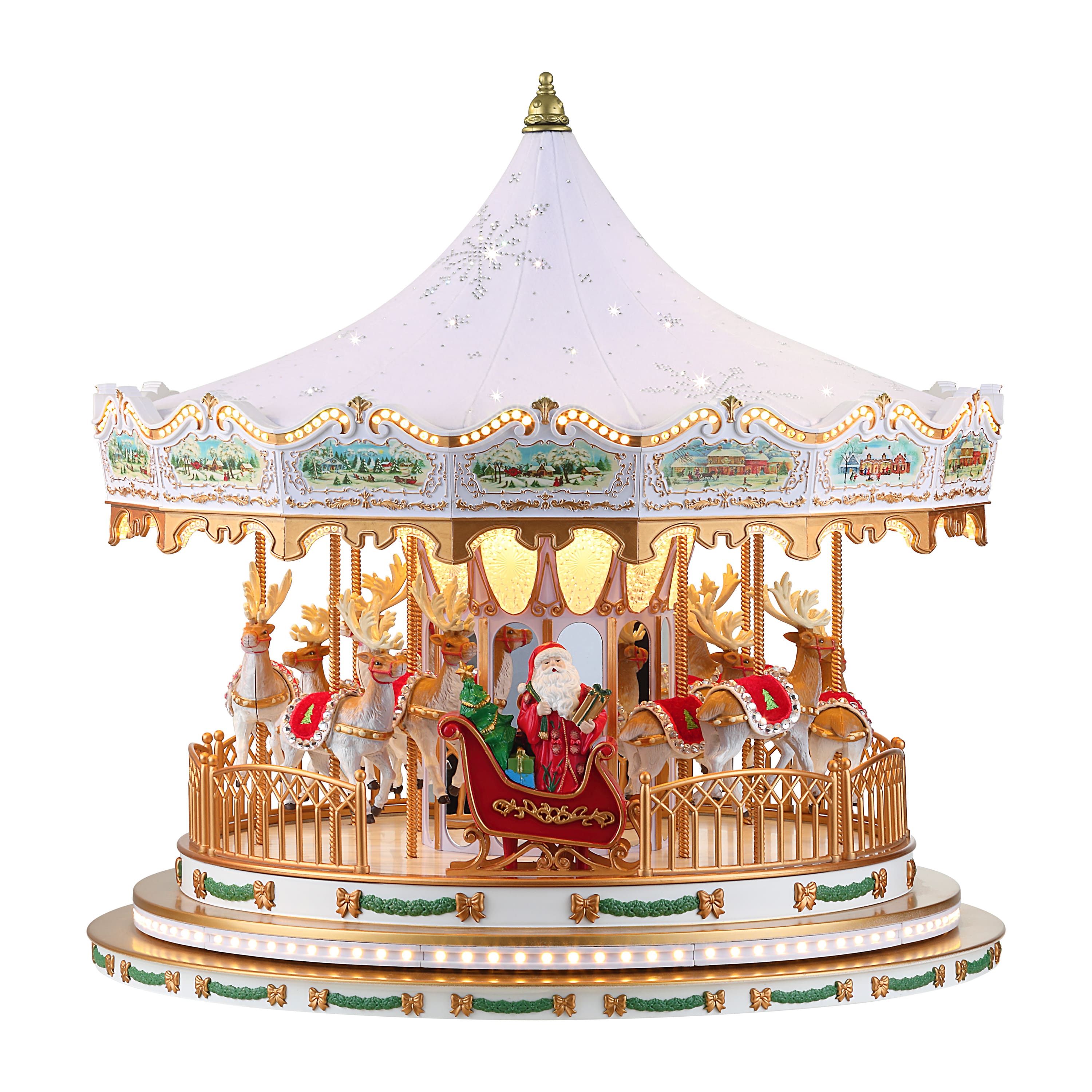 Mr Christmas Deluxe retailer Carousel