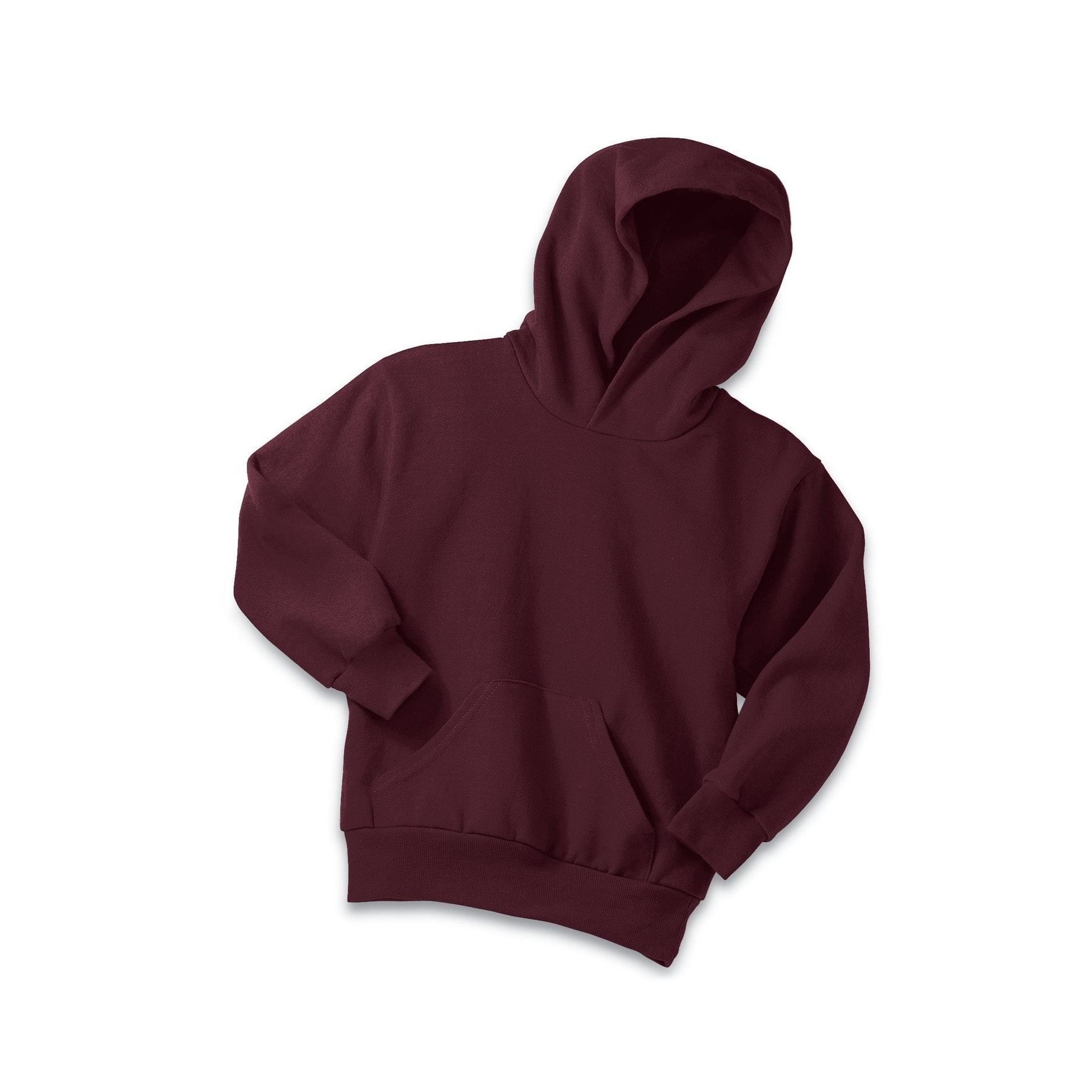 Port & Company® Colors Youth Core Fleece Pullover Hooded Sweatshirt