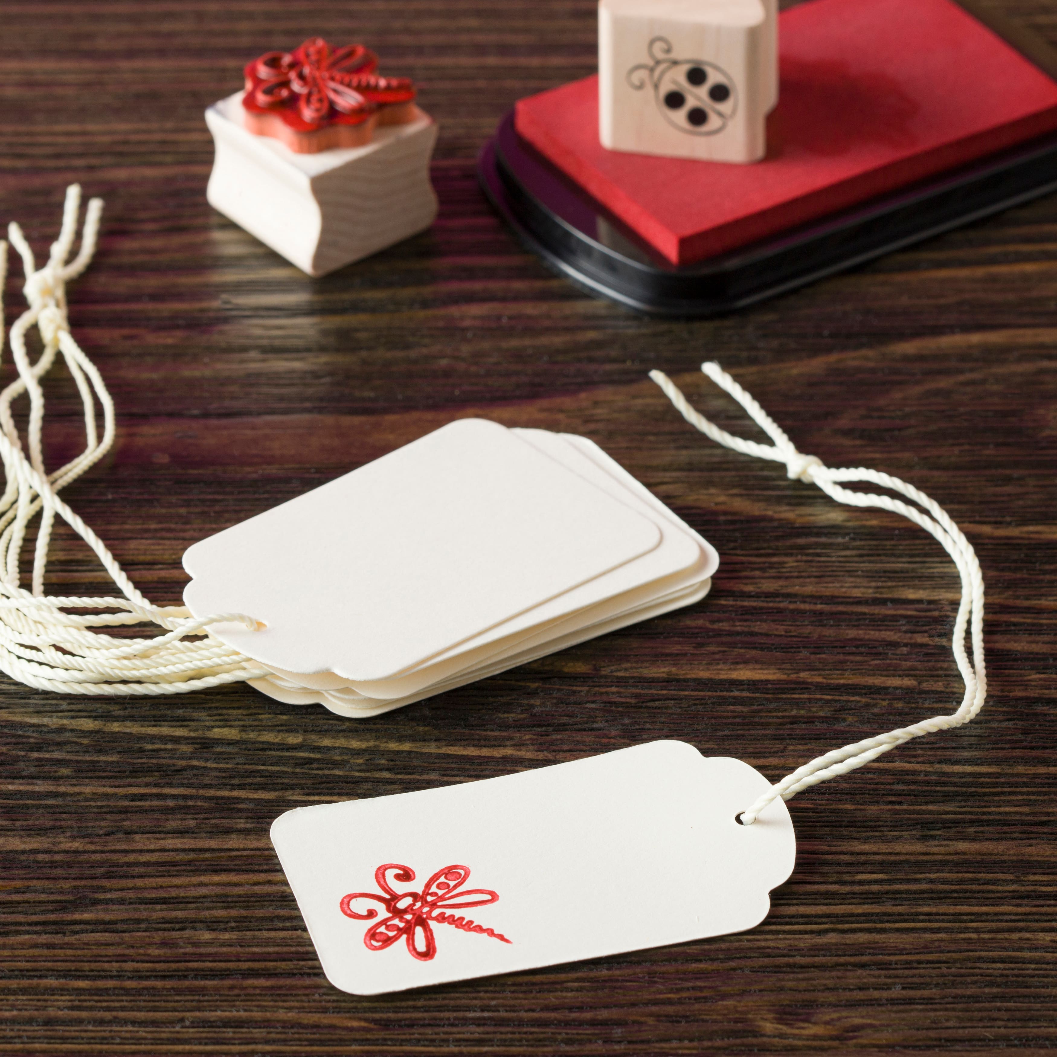 12 Packs: 20 ct. (240 total) Ivory Gift Tags by Recollections™