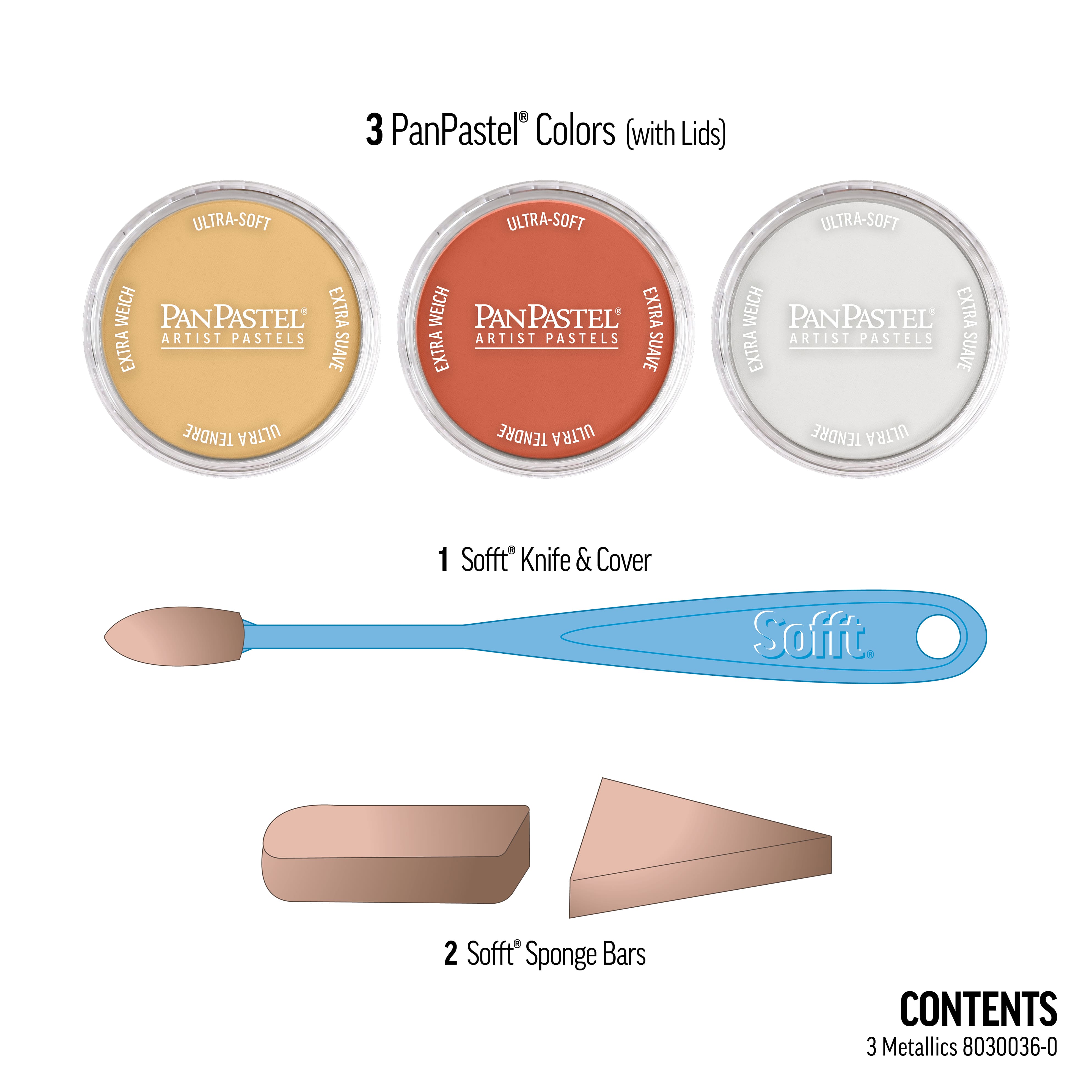 PanPastel&#xAE; Metallic Artist Pastels