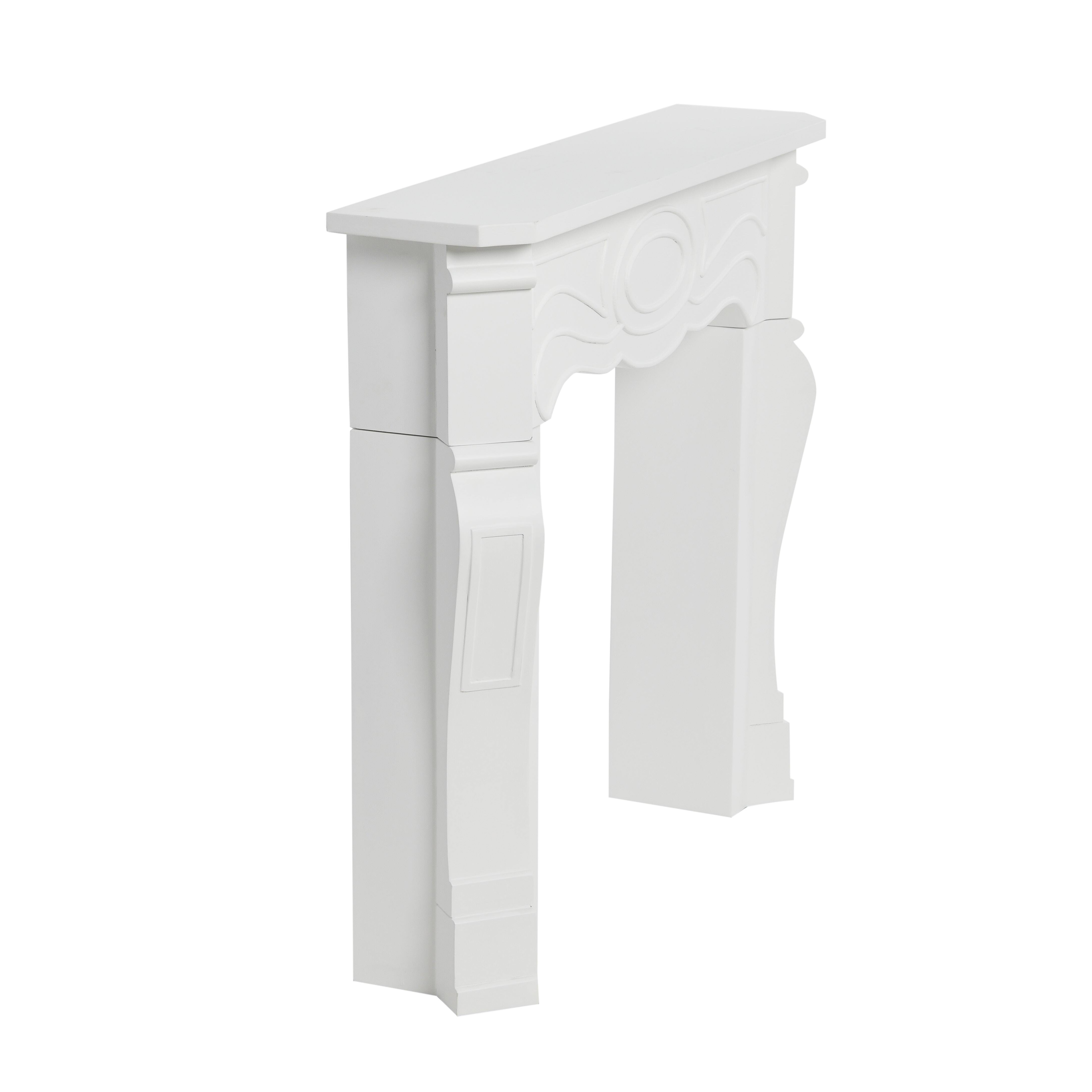 Hello Honey® 3ft. Decorative Victorian Fireplace Mantel