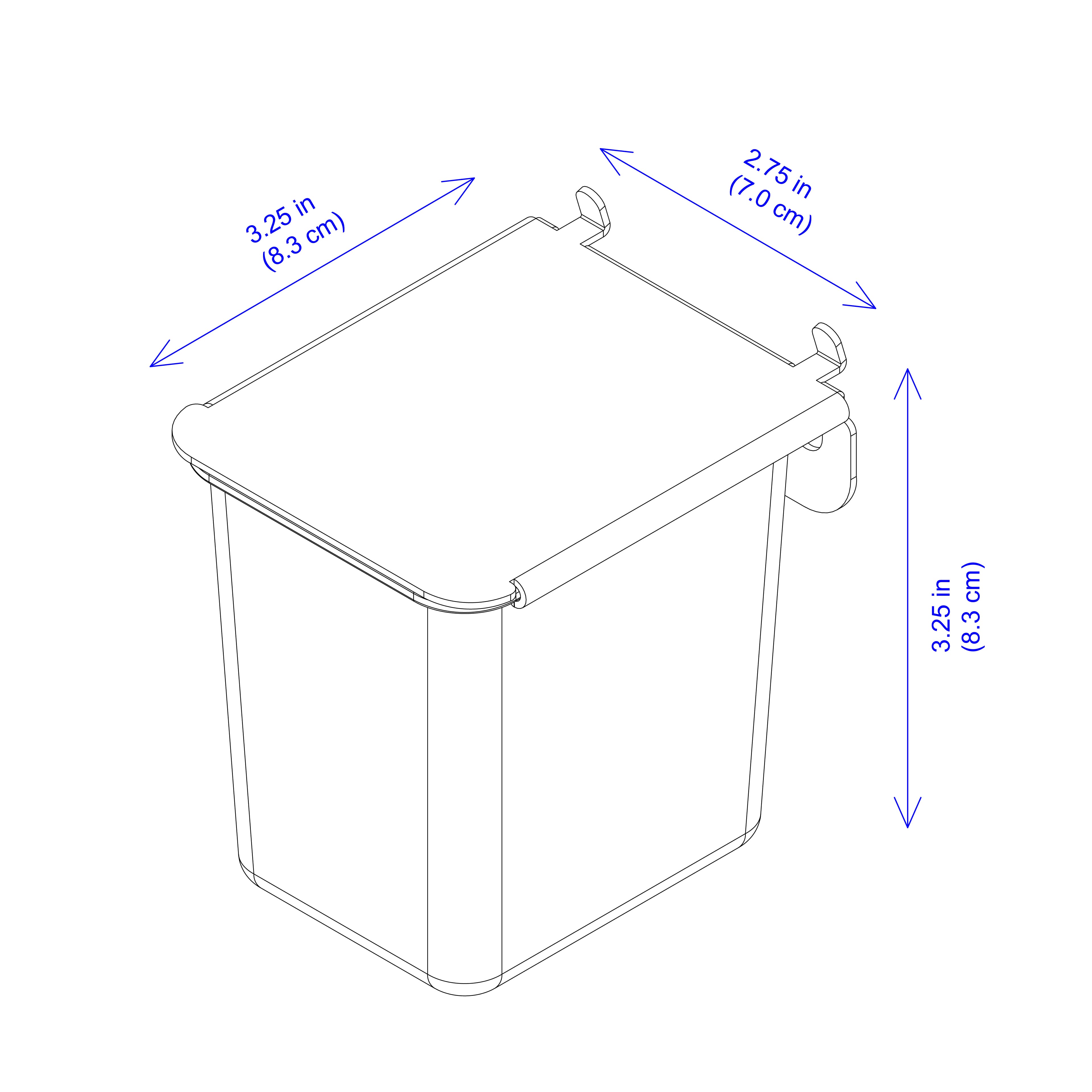 Pegboard Storage Bins with Lids