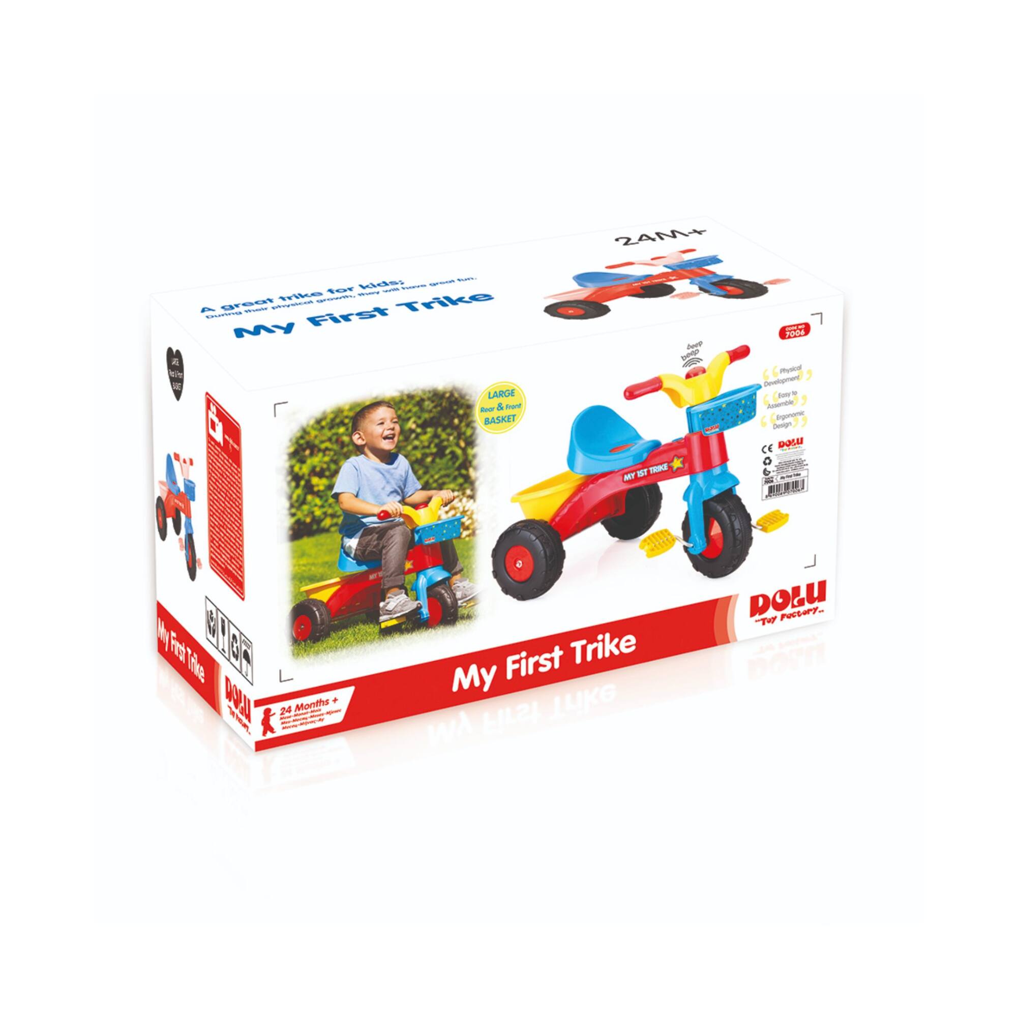 Dolu My First Trike with Parental Control Handle