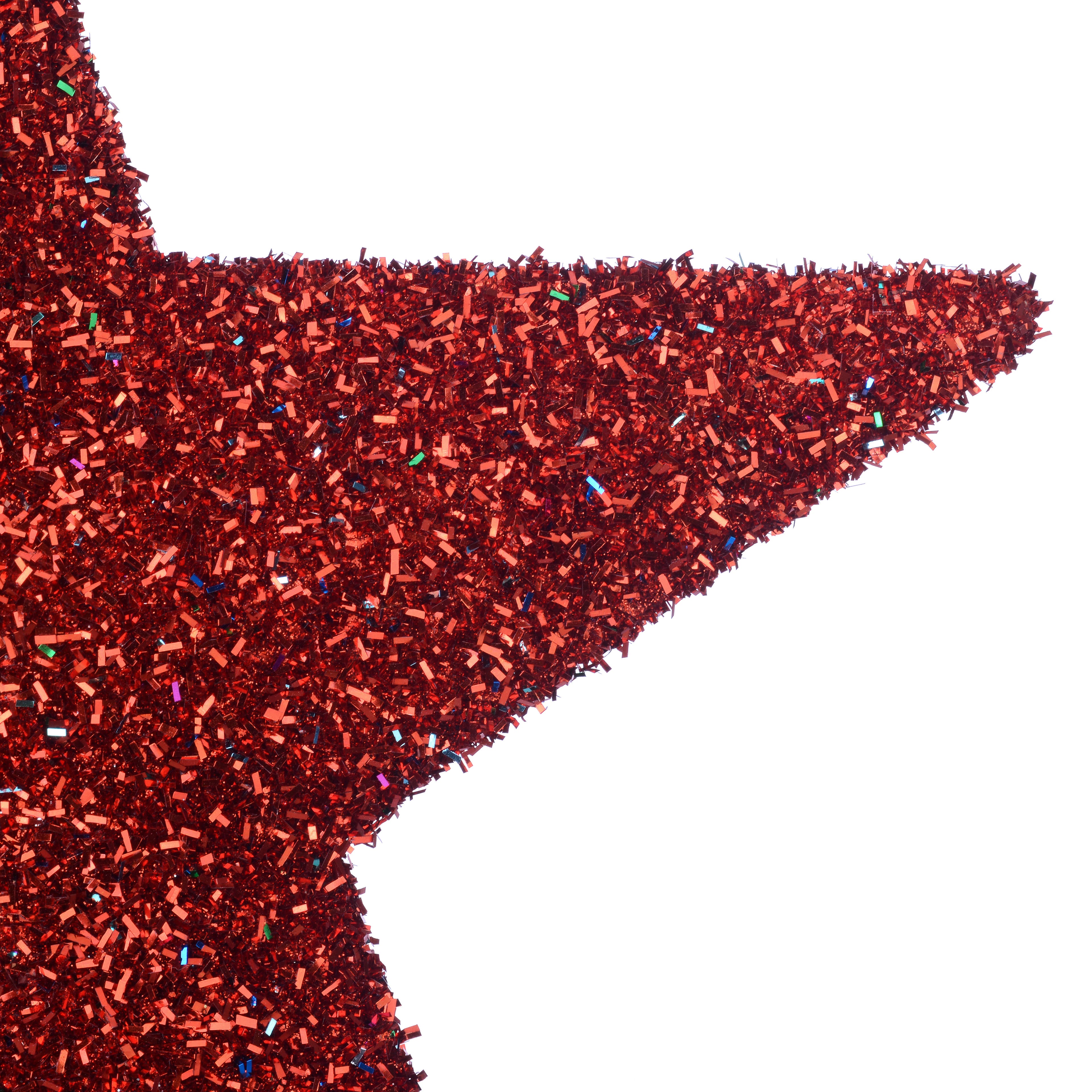 15&#x22; Glitter Star Hanging D&#xE9;cor by Ashland&#xAE;