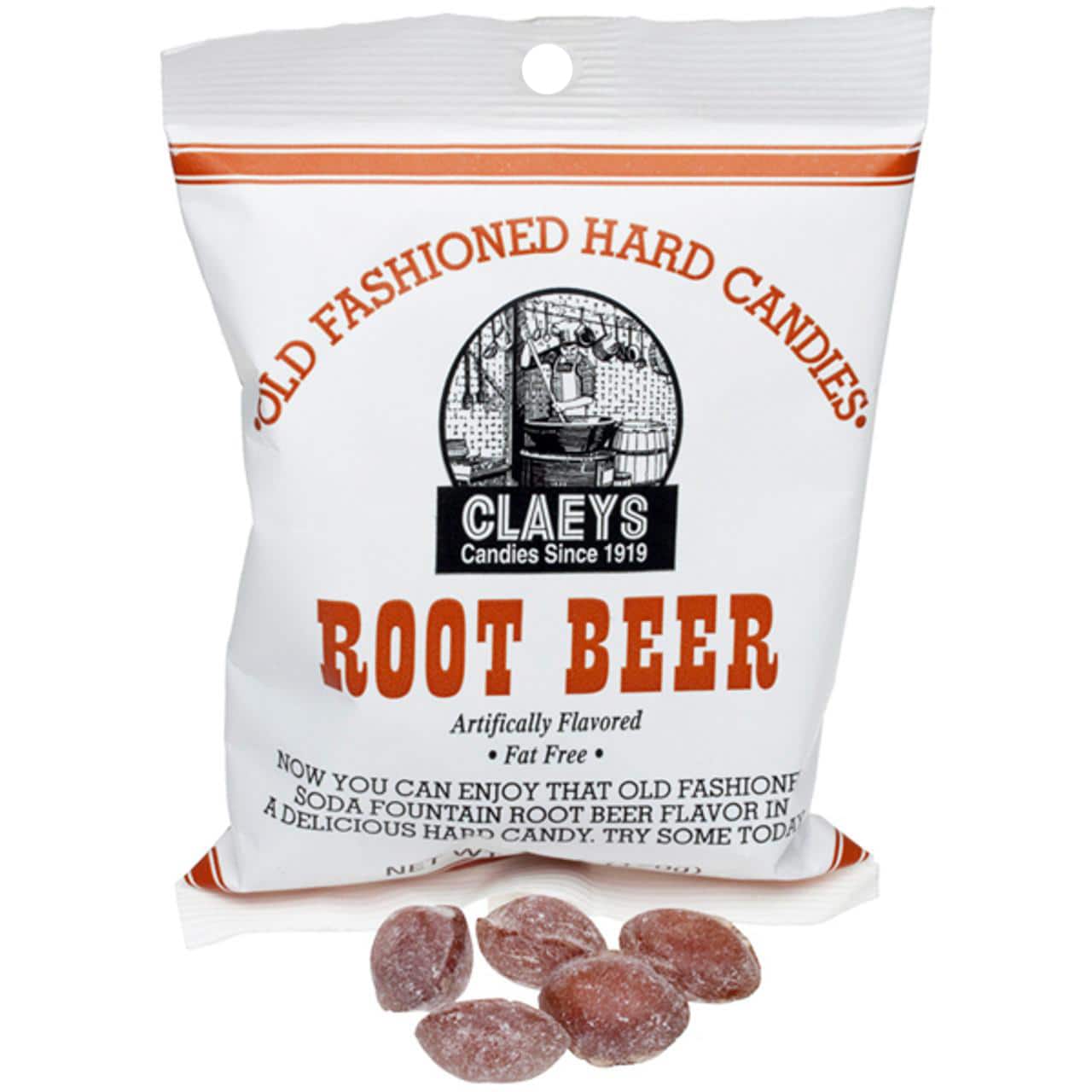 Claeys Old Fashioned Hard Candies, Root Beer
