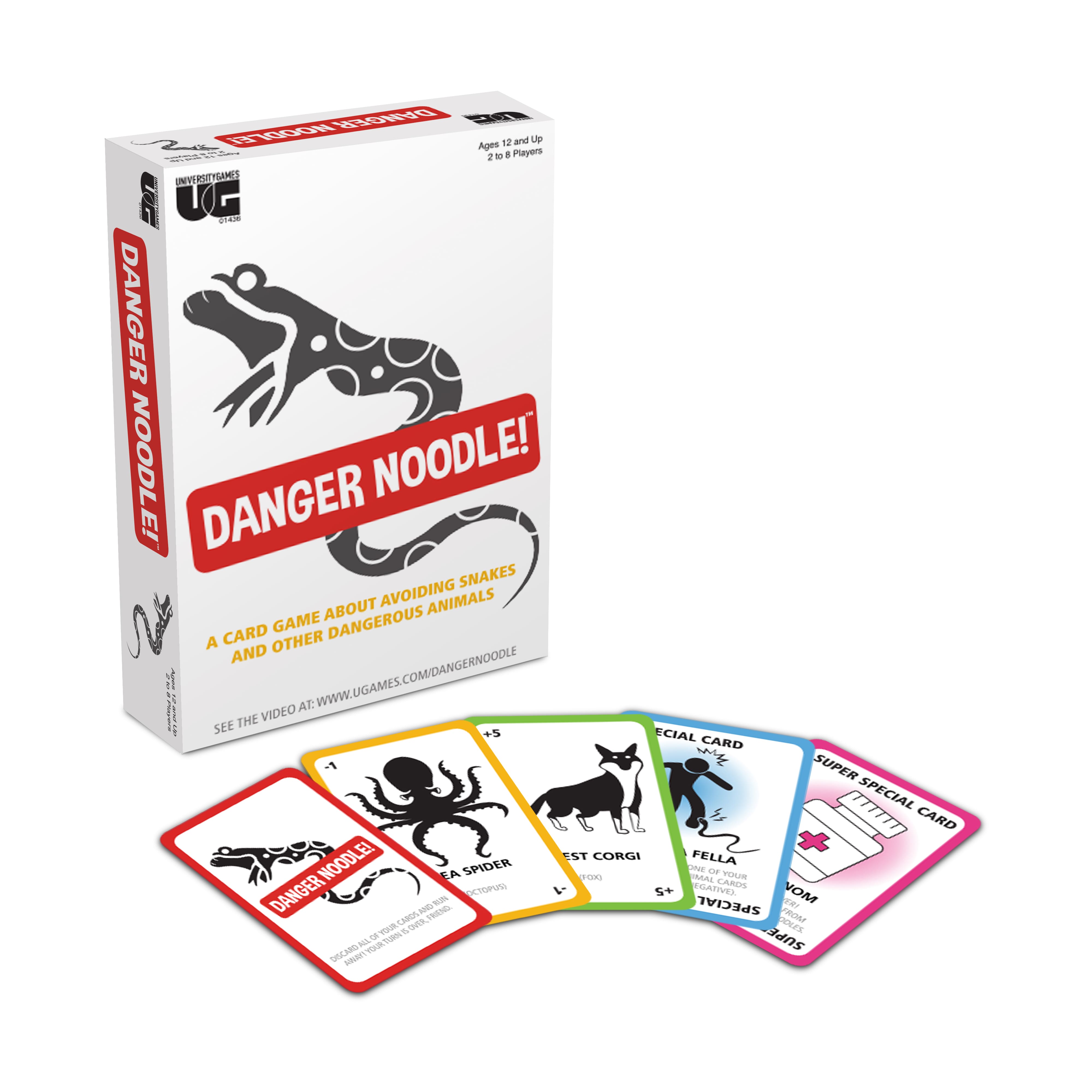 University Games Danger Noodle!&#x2122; Card Game