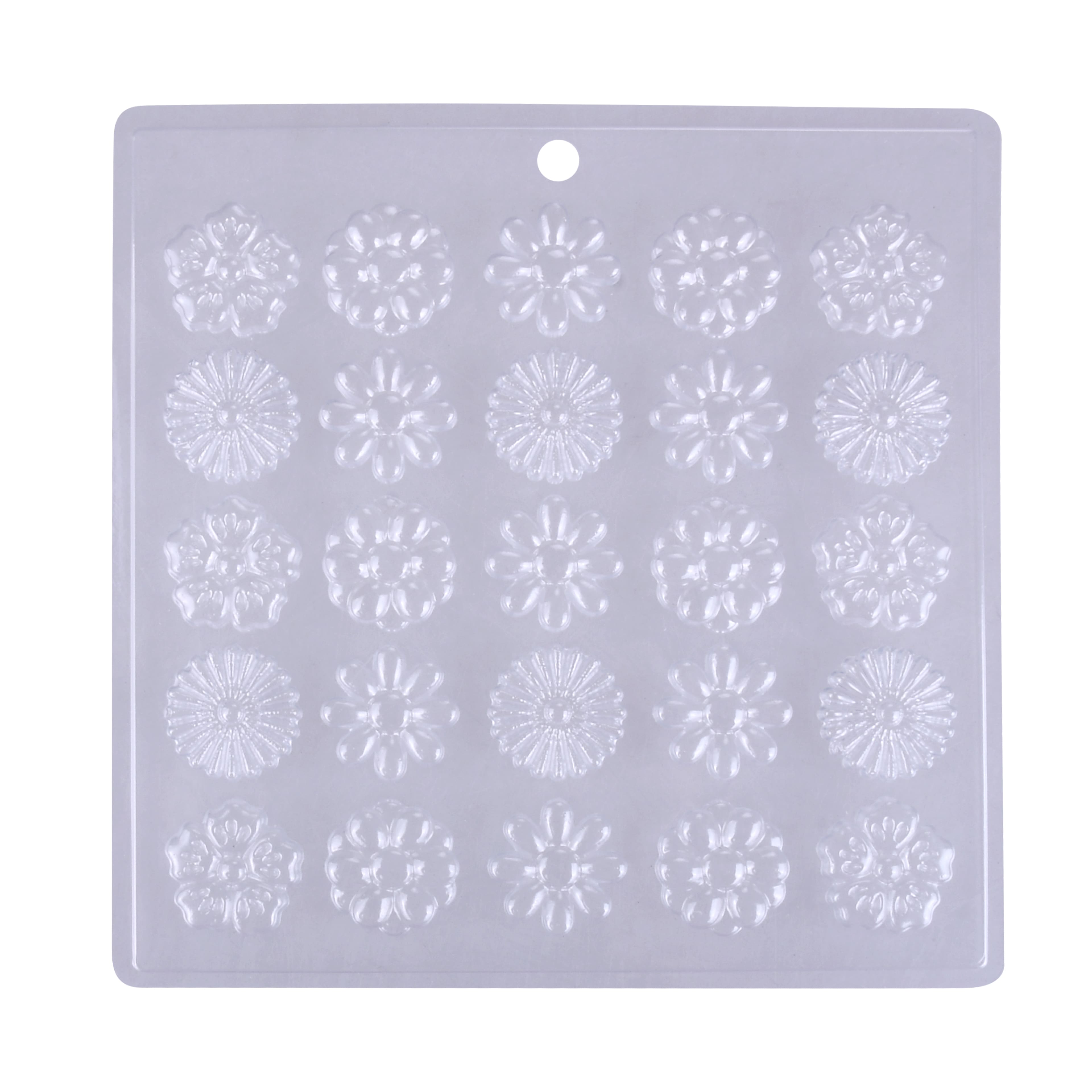 Flowers Plastic Candy Mold by Makery&#x2122;