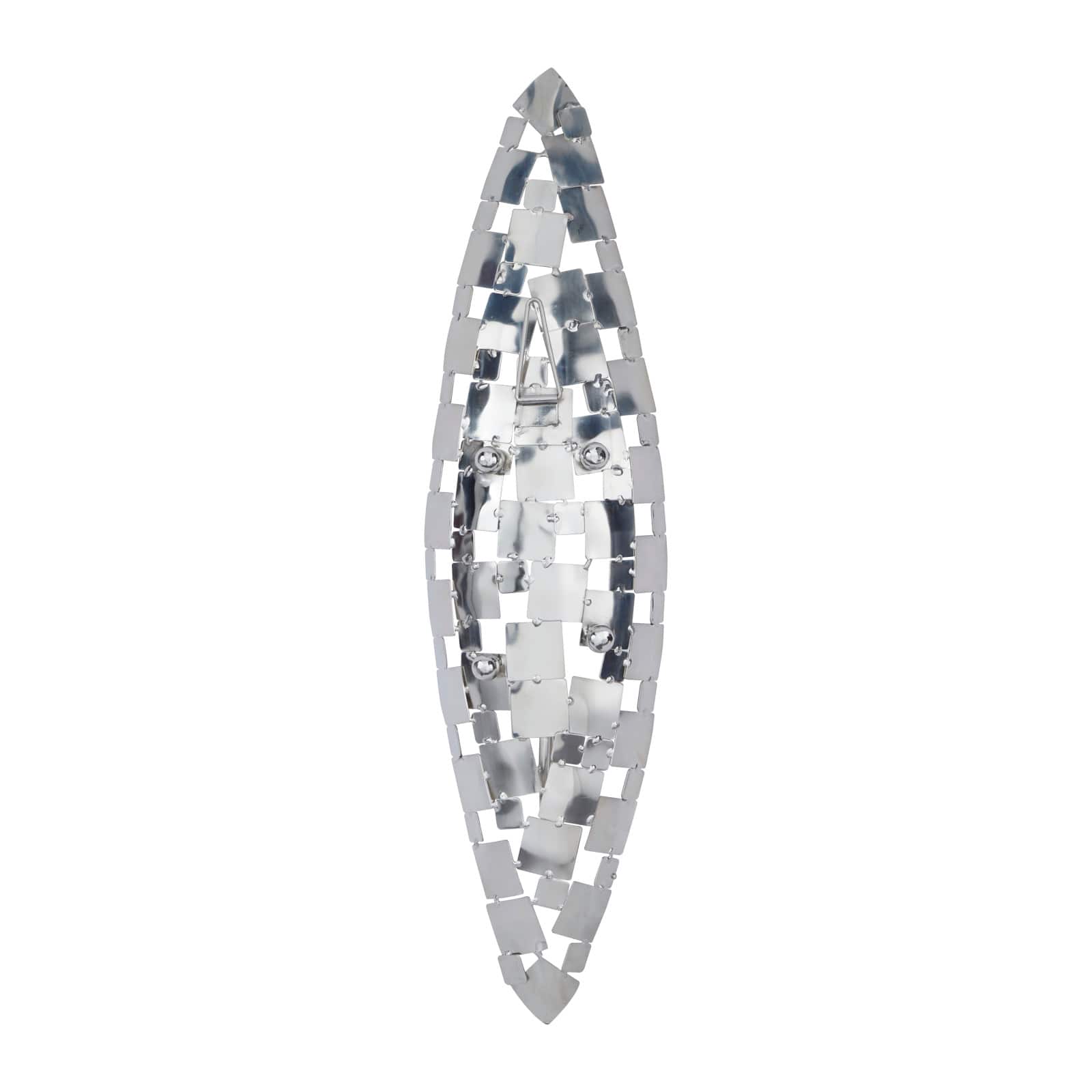 20&#x22; Silver Contemporary Wall Sconce