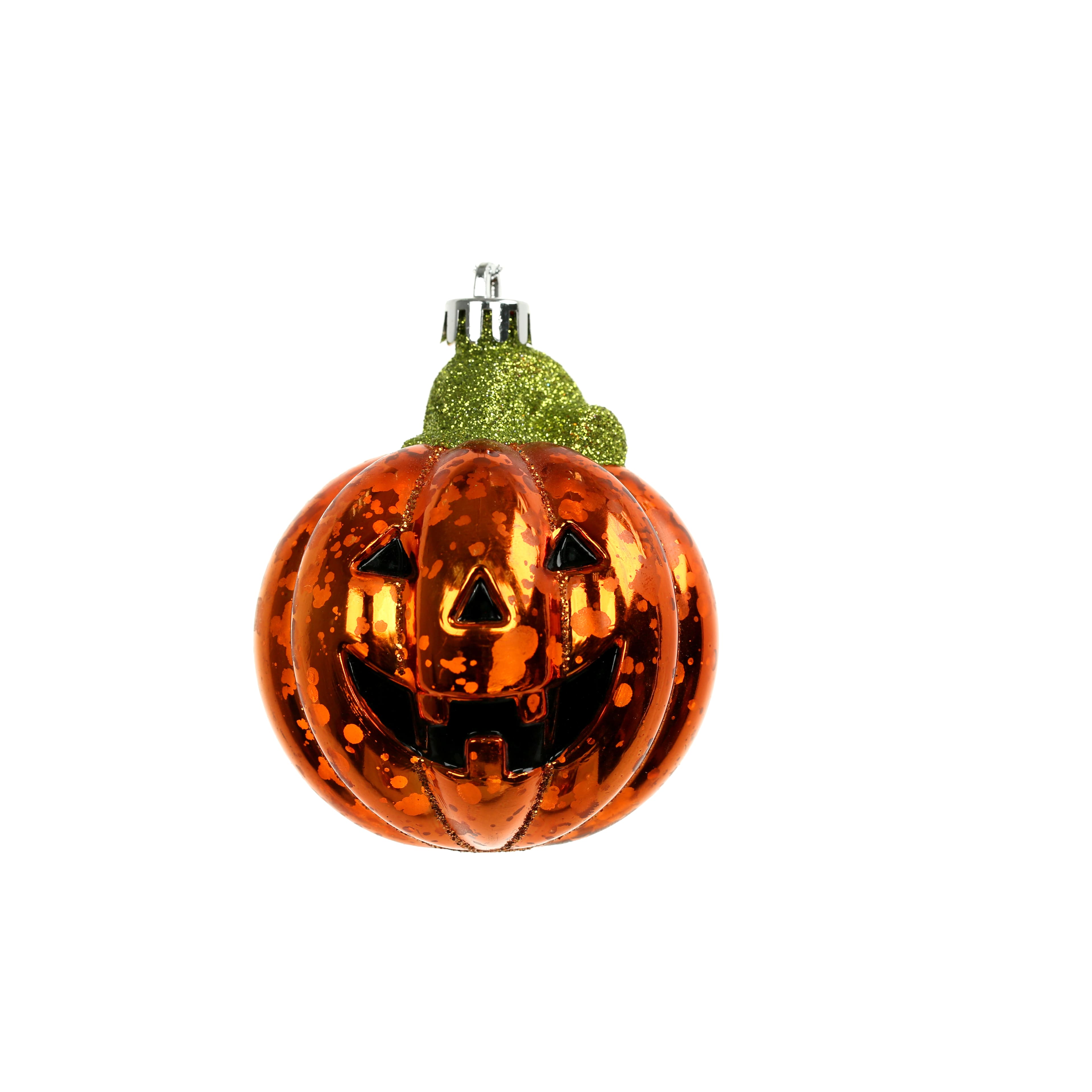 3.5&#x22; Orange Pumpkin Ornament by Ashland&#xAE;