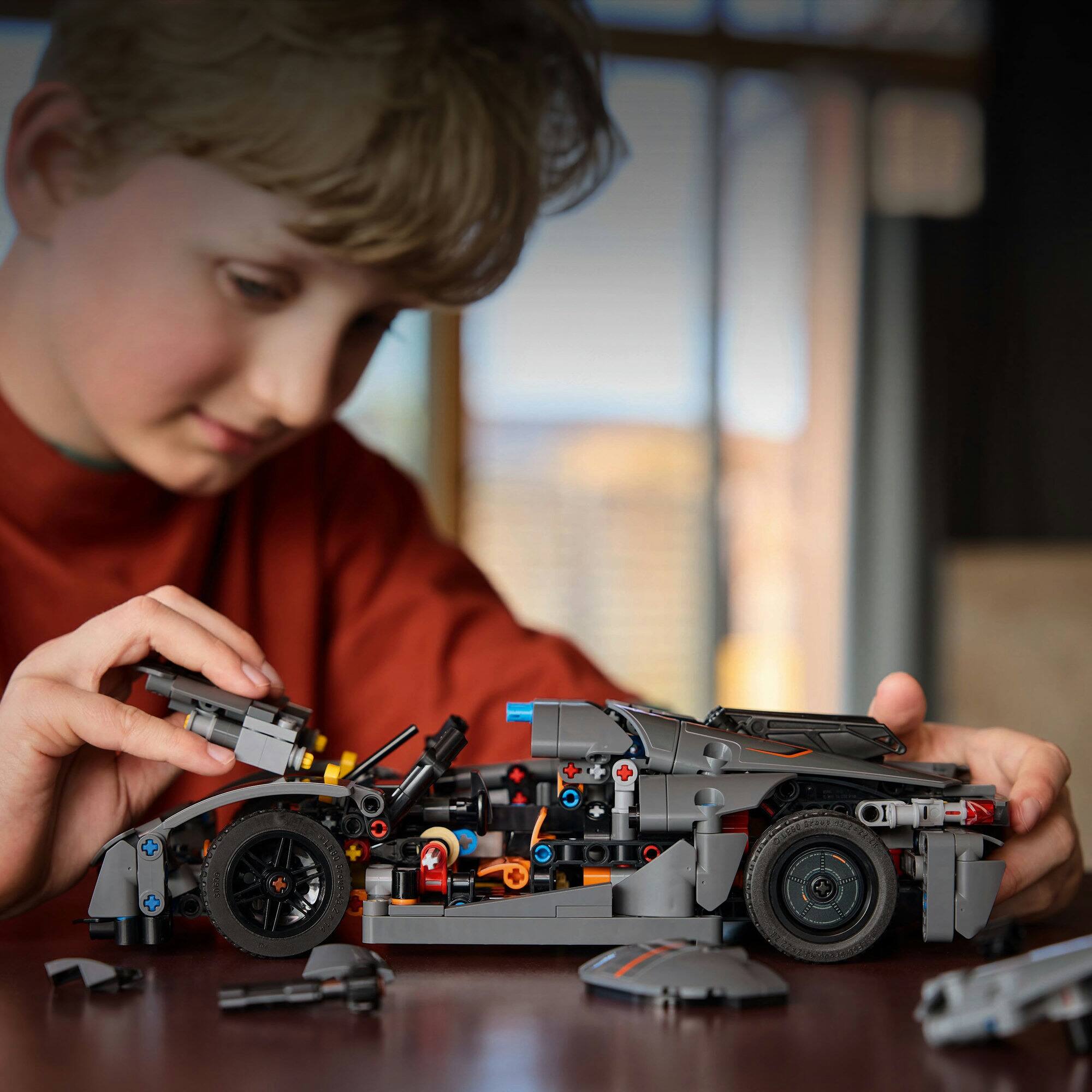 LEGO&#xAE; Technic&#x2122; Koenigsegg Jesko Absolut Gray Hypercar 42173