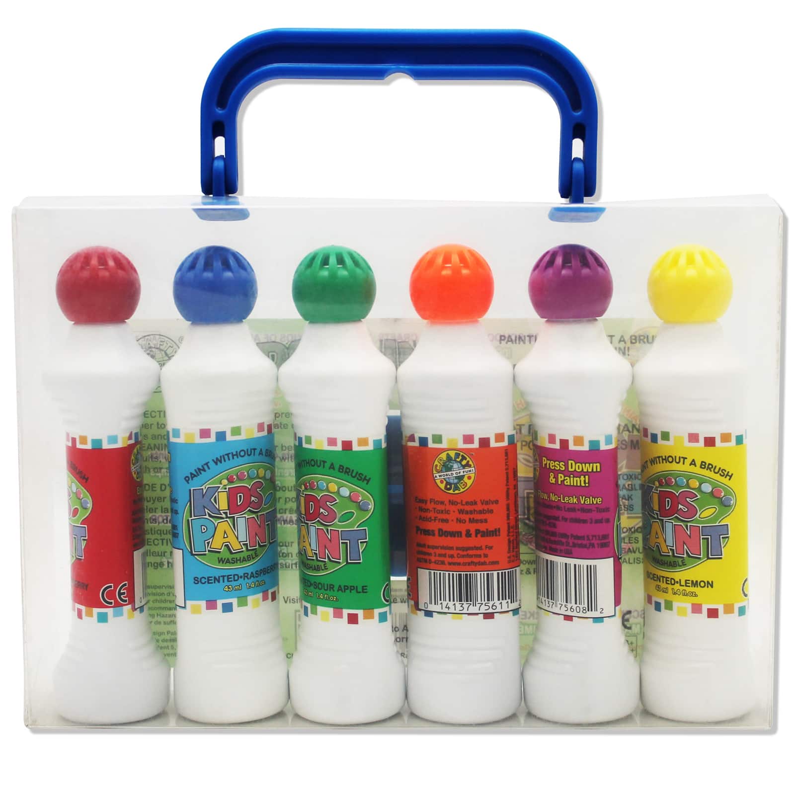 12 Packs: 6 ct. (72 total) Crafty Dab® Scented Paint Markers