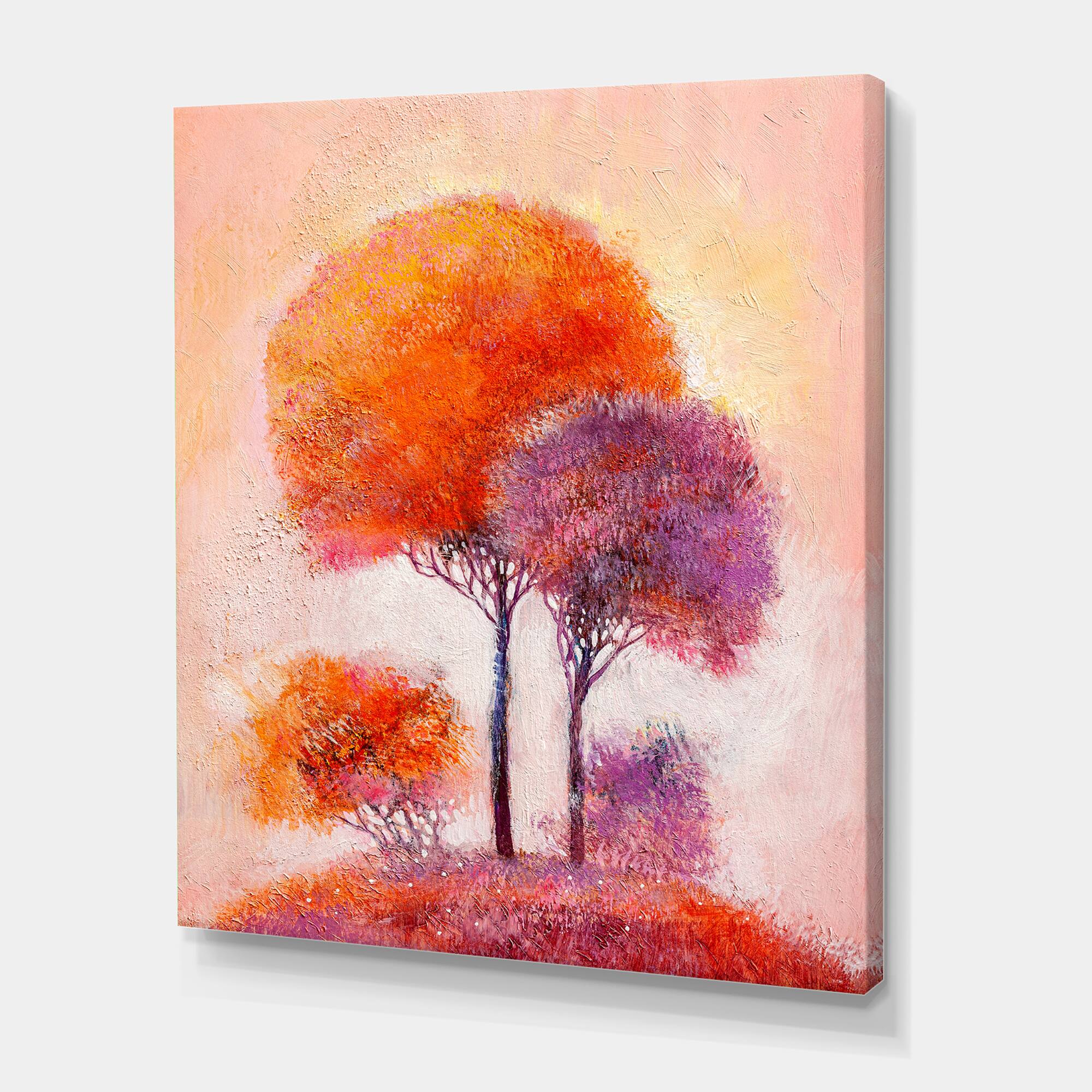 Designart - Colourful Trees Impression I