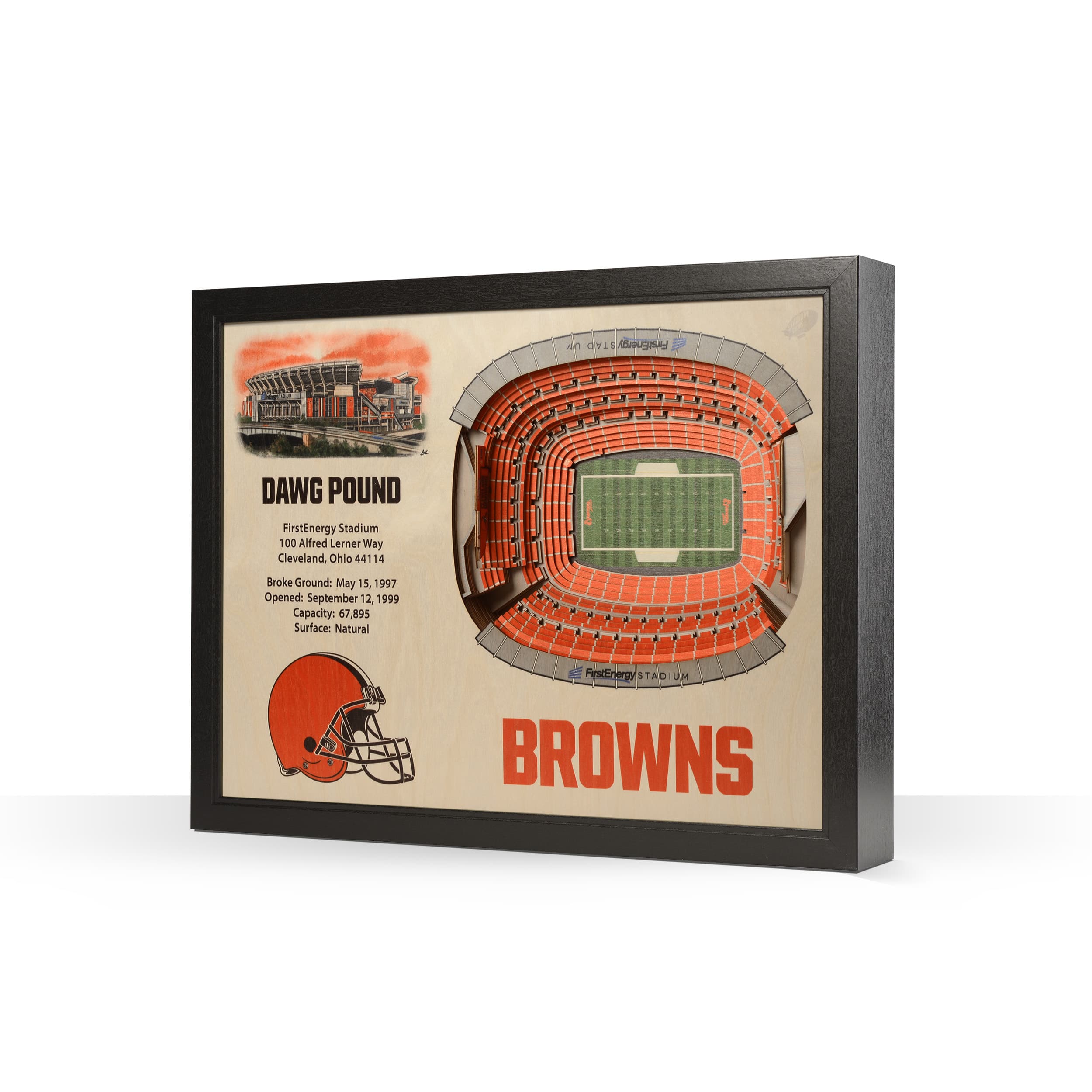 NFL 25 Layer StadiumView Wall Art