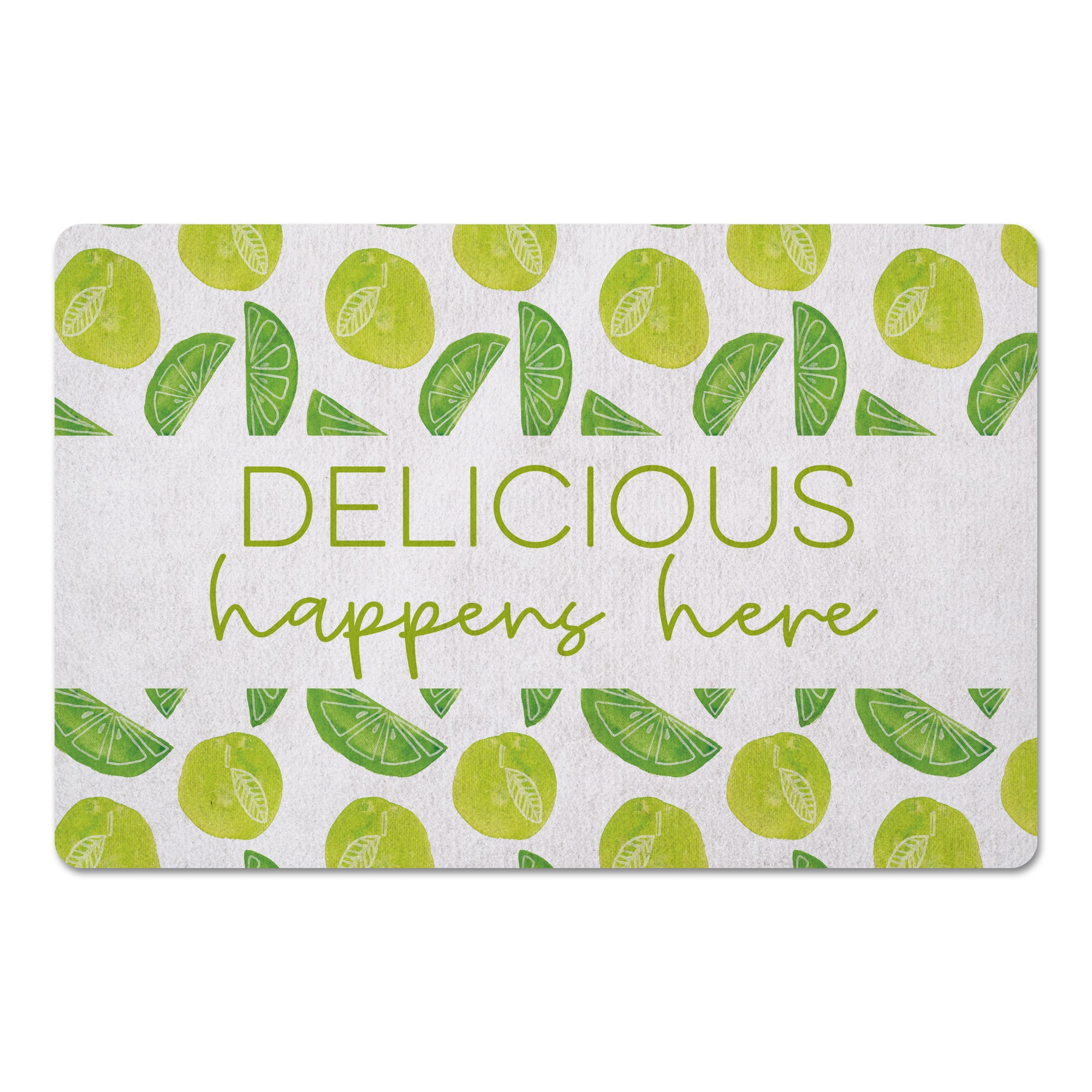 Delicious Happens Here 27" x 18" Floor Mat Michaels
